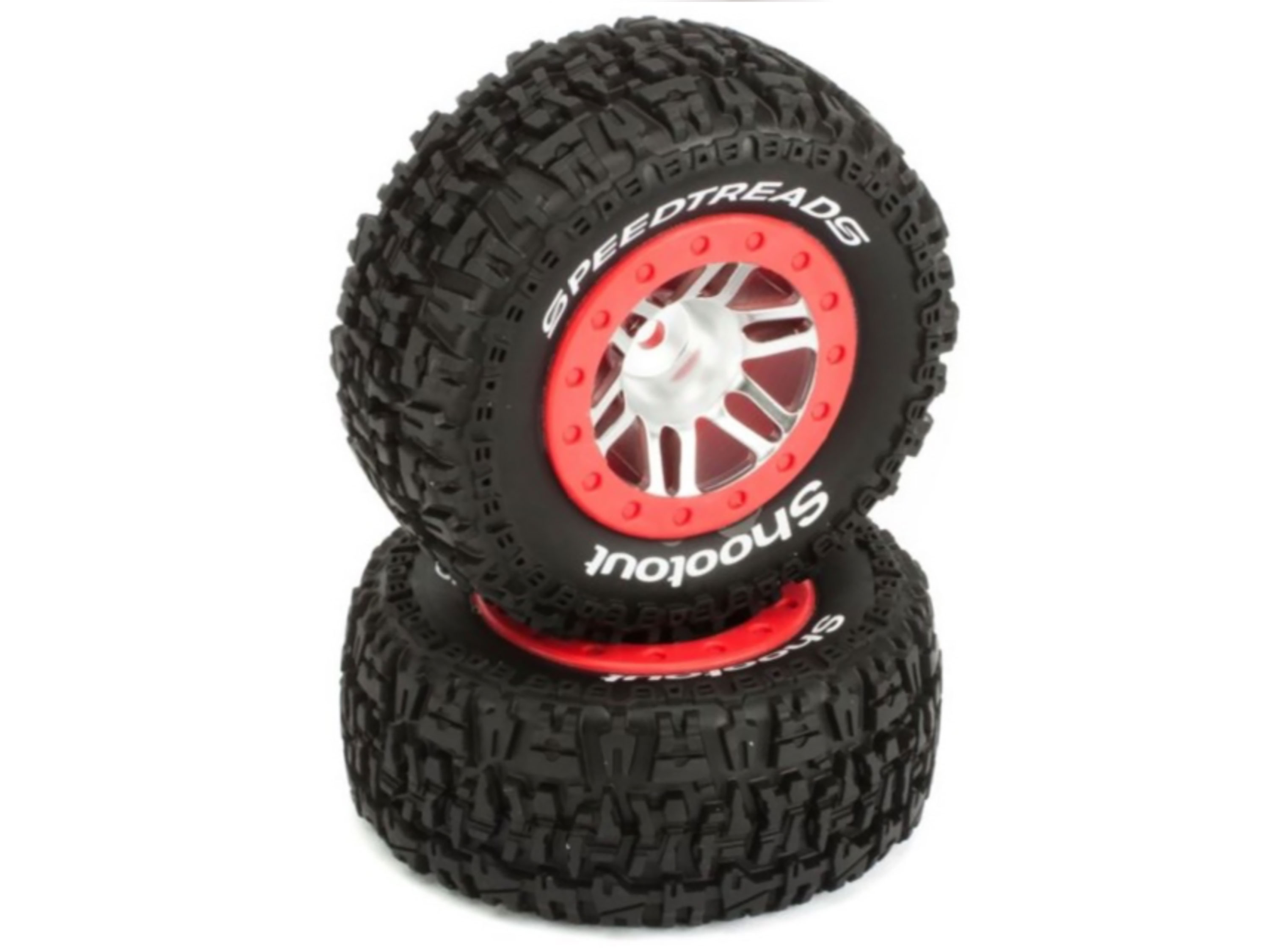 Колеса Dynamite MTD SpeedTreads Shootout 1/10 SC 12мм (пара) (світлина #1)