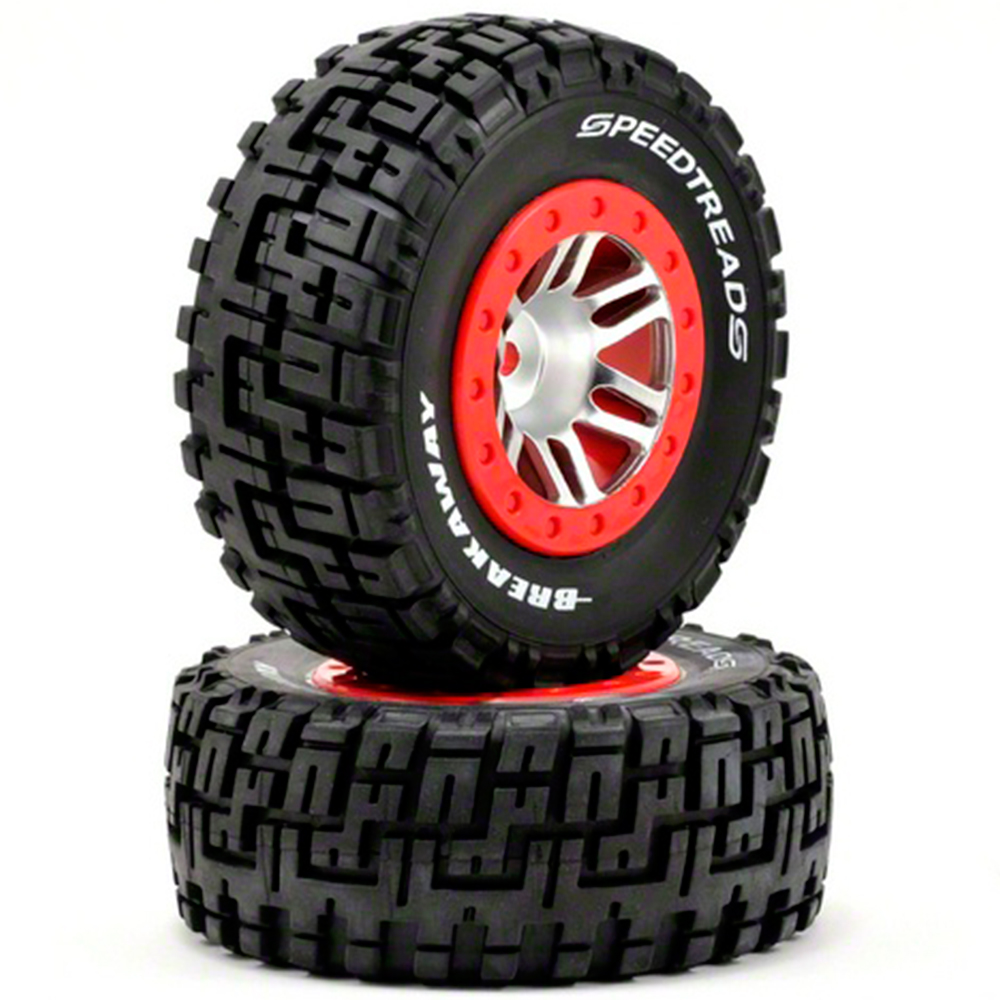 Колеса Dynamite SpeedTreads Breakaway  1/10 SC 12мм (пара) (світлина #1)