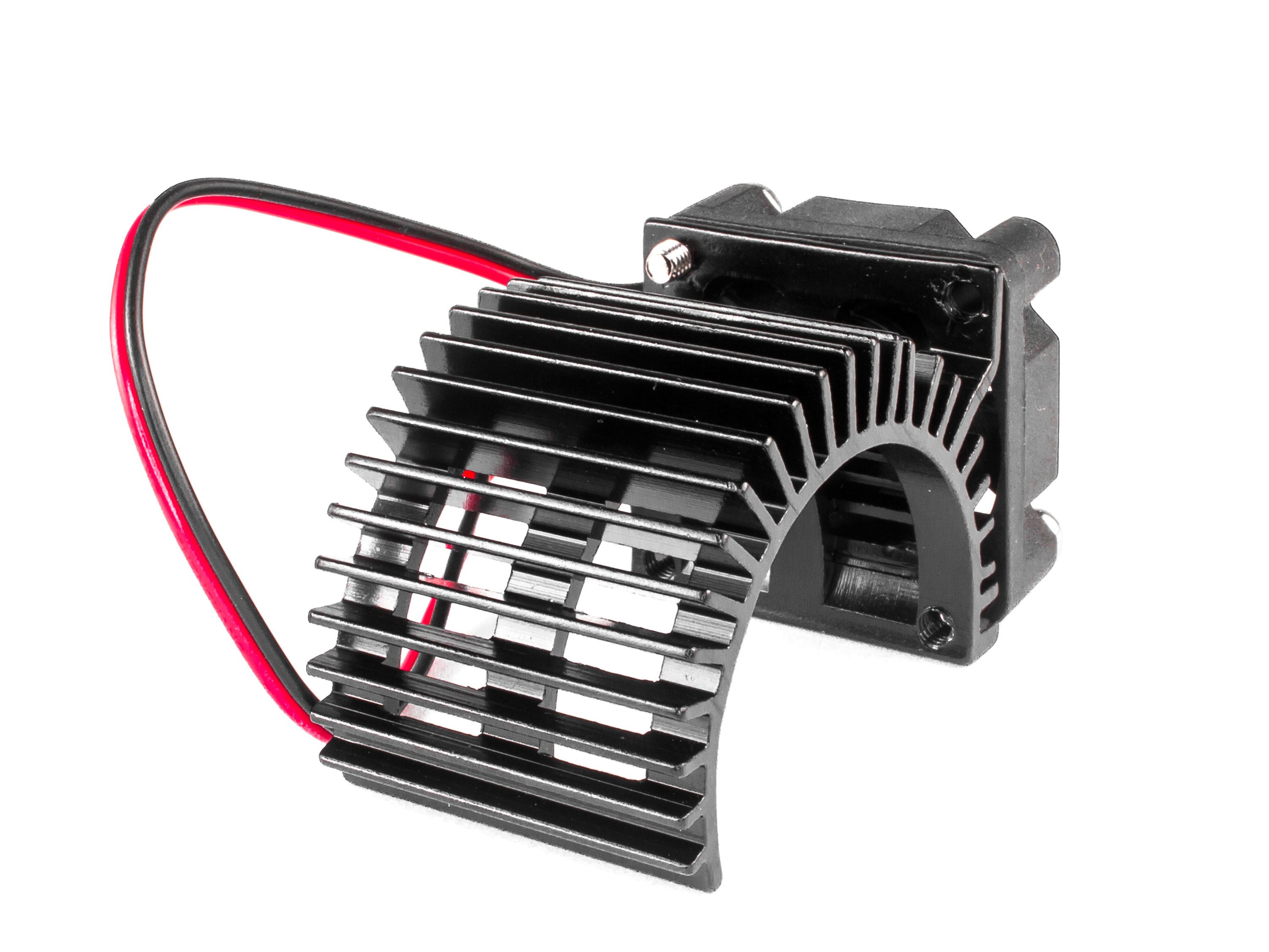 Алюмінієвий радіатор 36мм з вентилятором (Типорозмір 540, 550) (світлина #2)