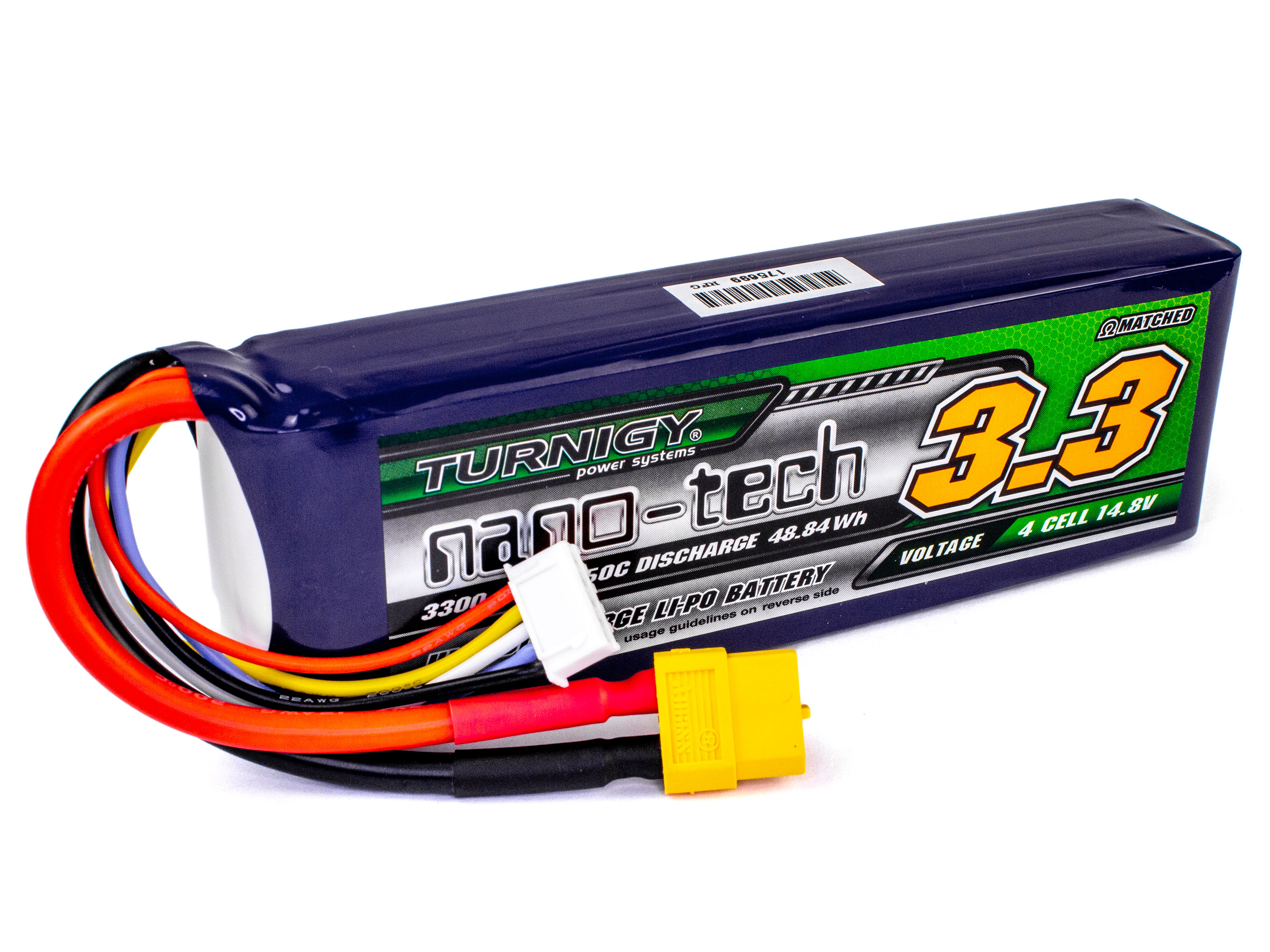 Акумулятор Turnigy nano-tech 3300mAh 4S 25C (світлина #1)
