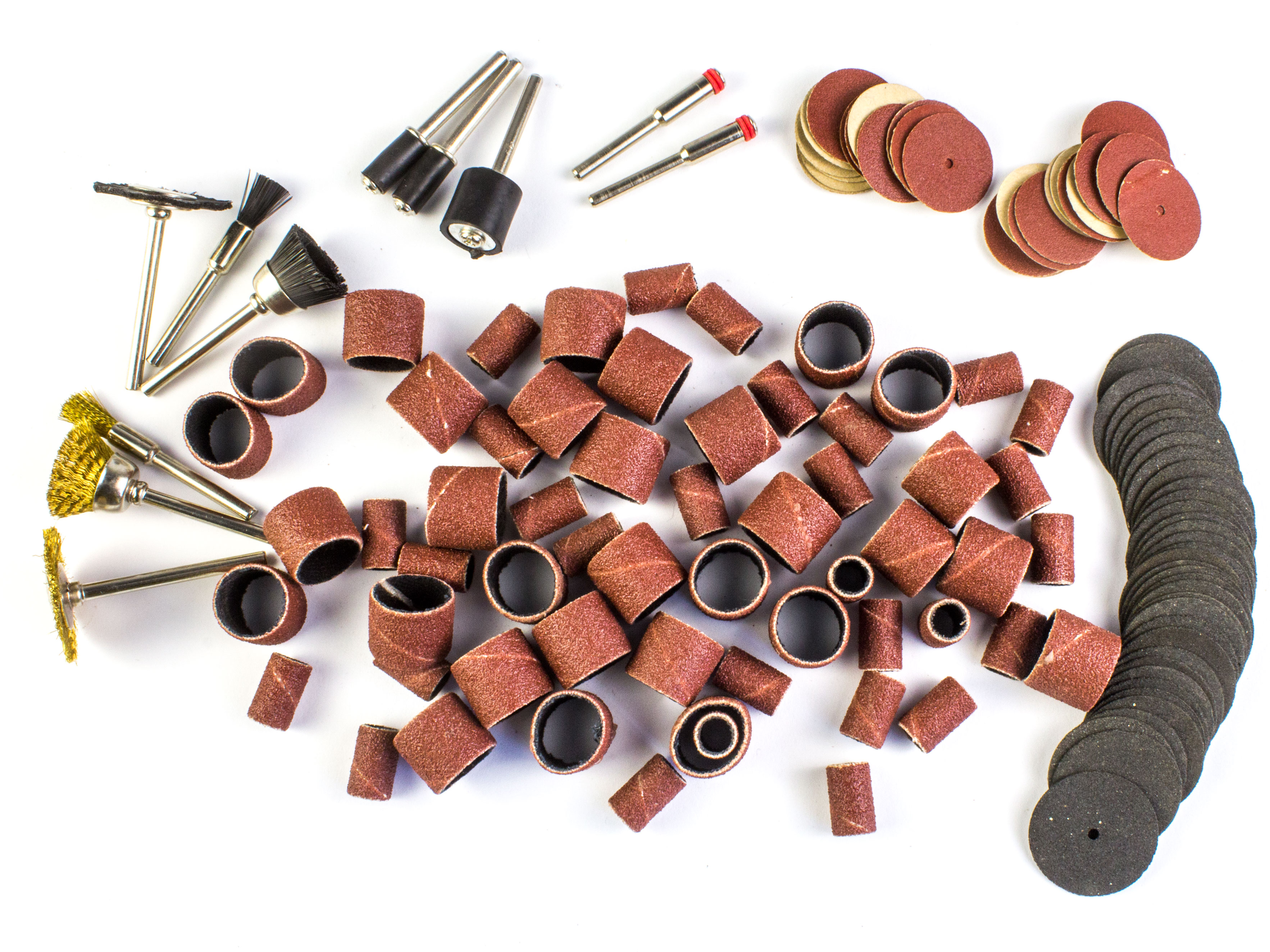 Набір насадок для бурмашини (150шт.) (світлина #1)