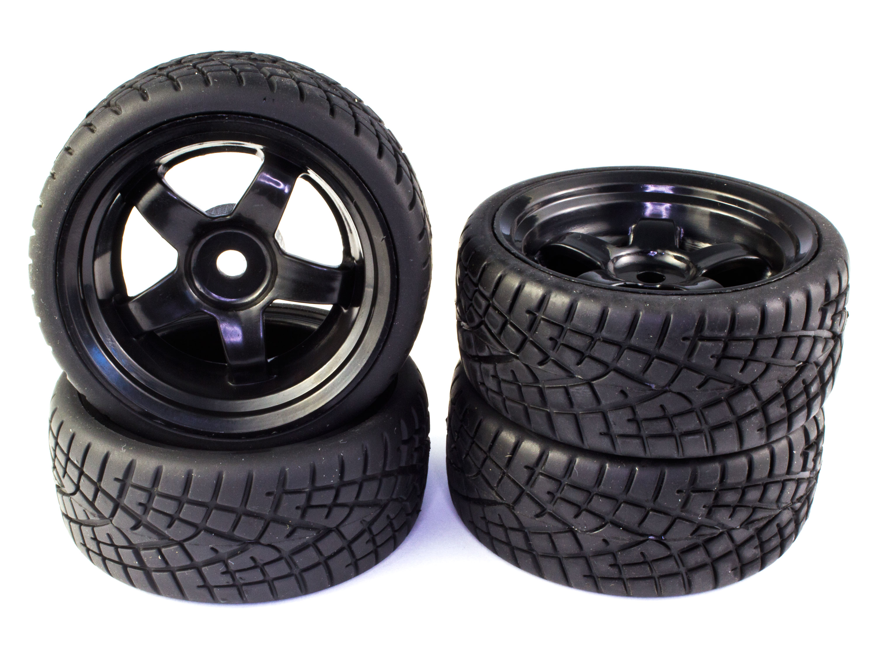 Колеса 1/10 On Road RC Car Wheels (6030-8001) 4шт (світлина #1)