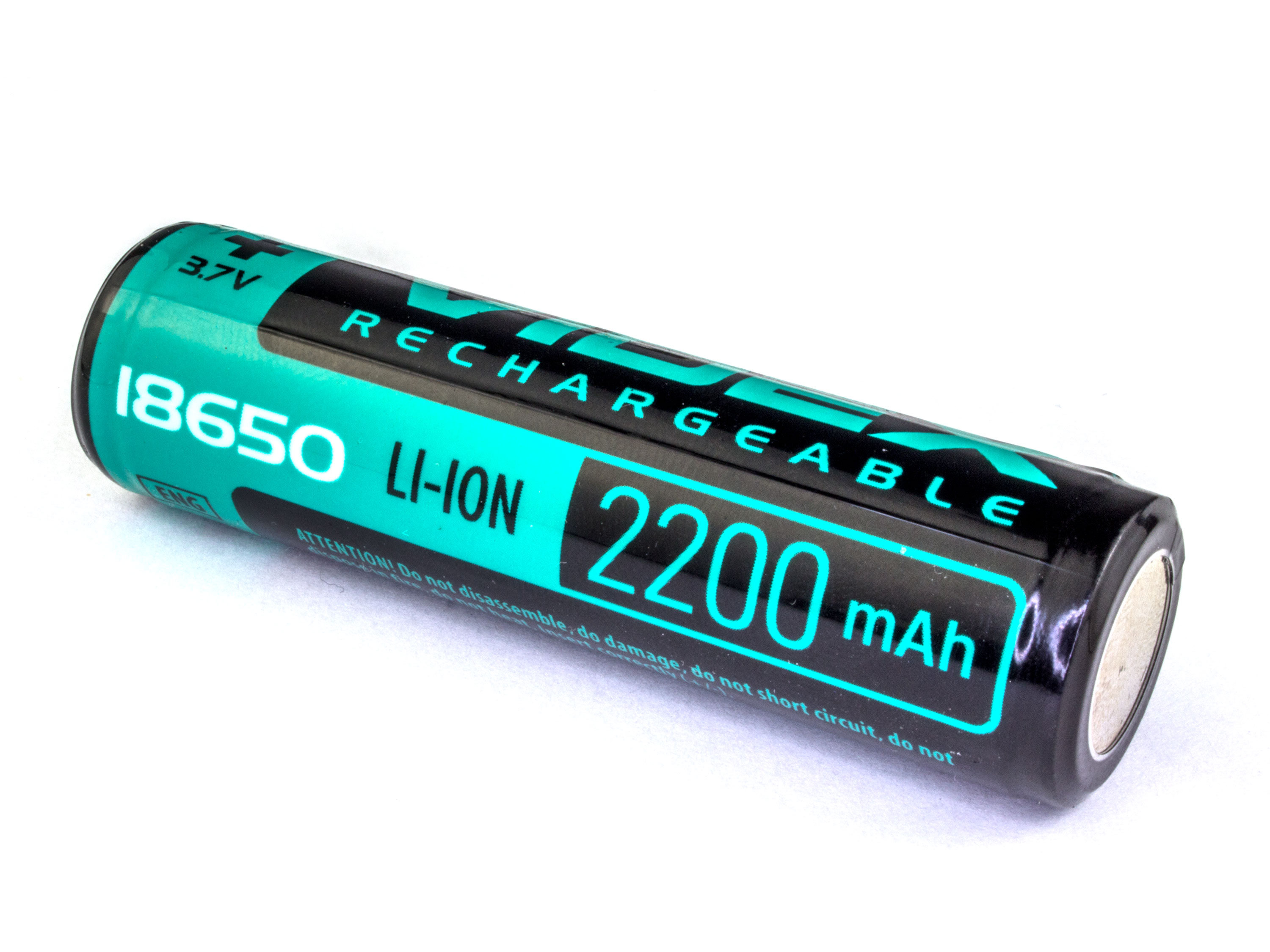 Акумулятор Videx Li-Ion 18650-P 2200мАг (світлина #2)