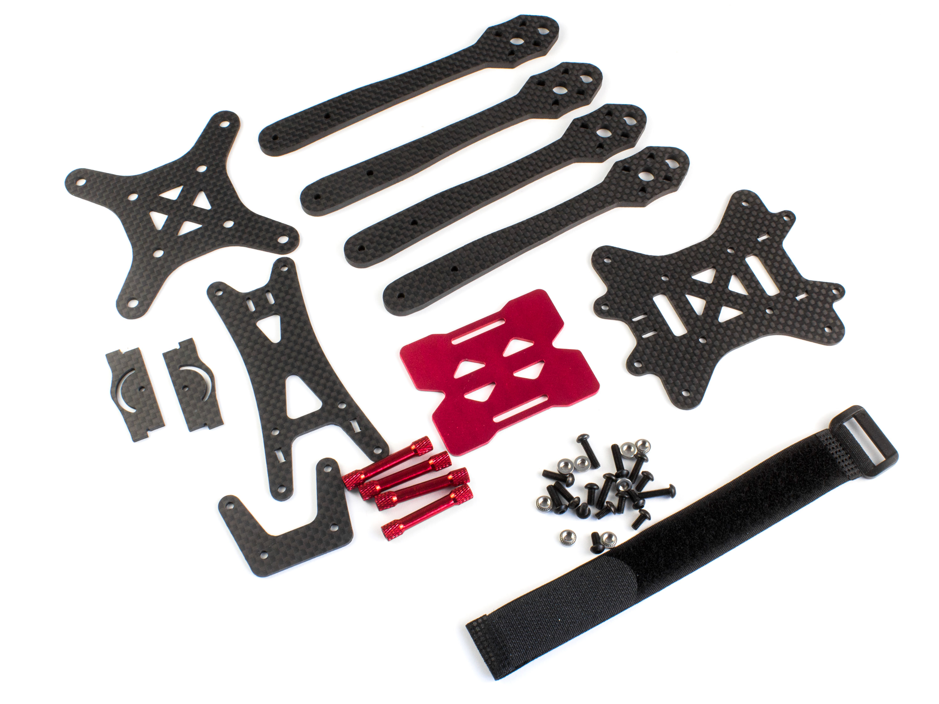 Рама для квадрокоптера 275мм (карбон) (світлина #1)