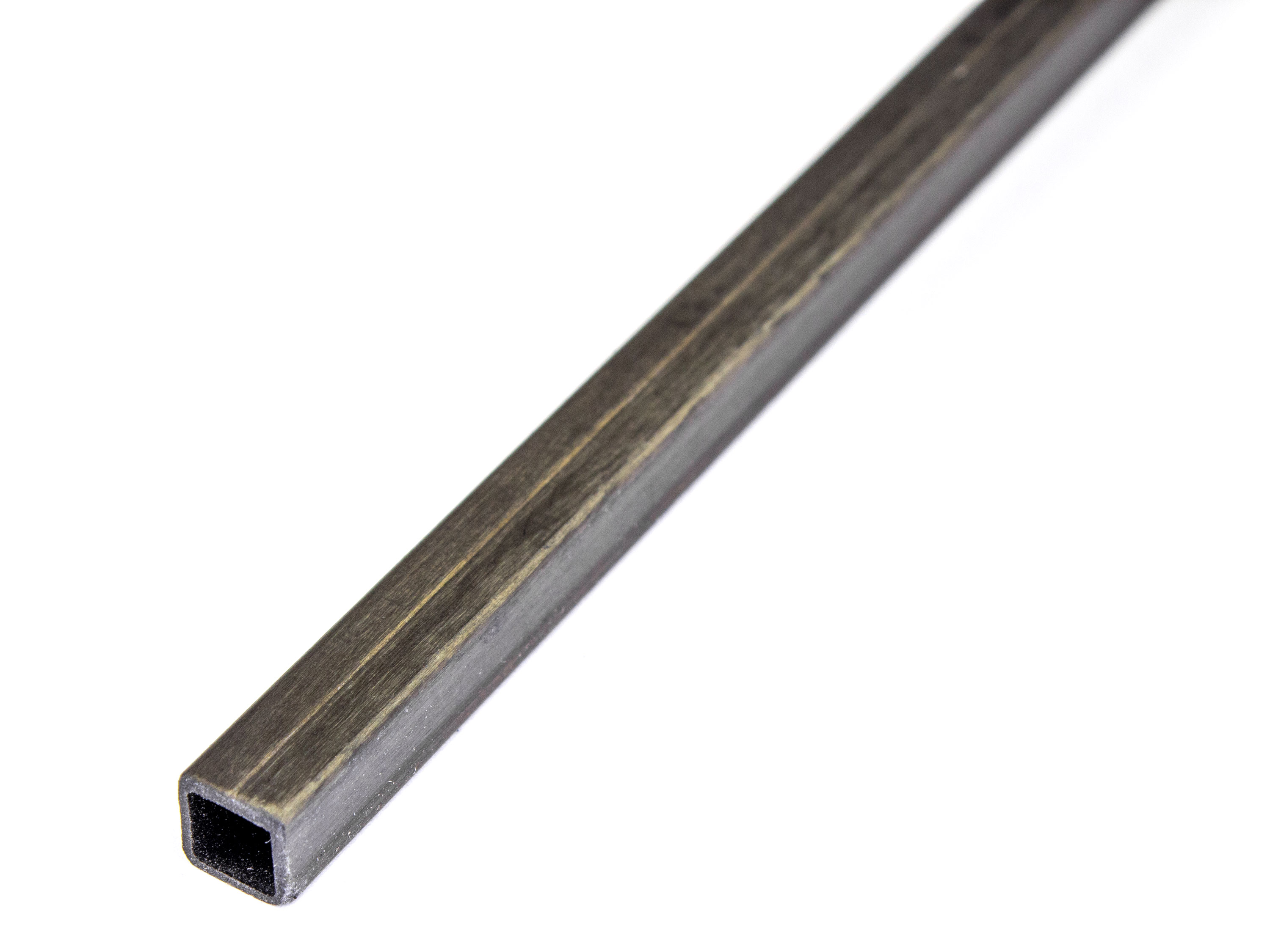 Трубка квадратна карбонова 5мм х 4мм x 1000мм (світлина #1)