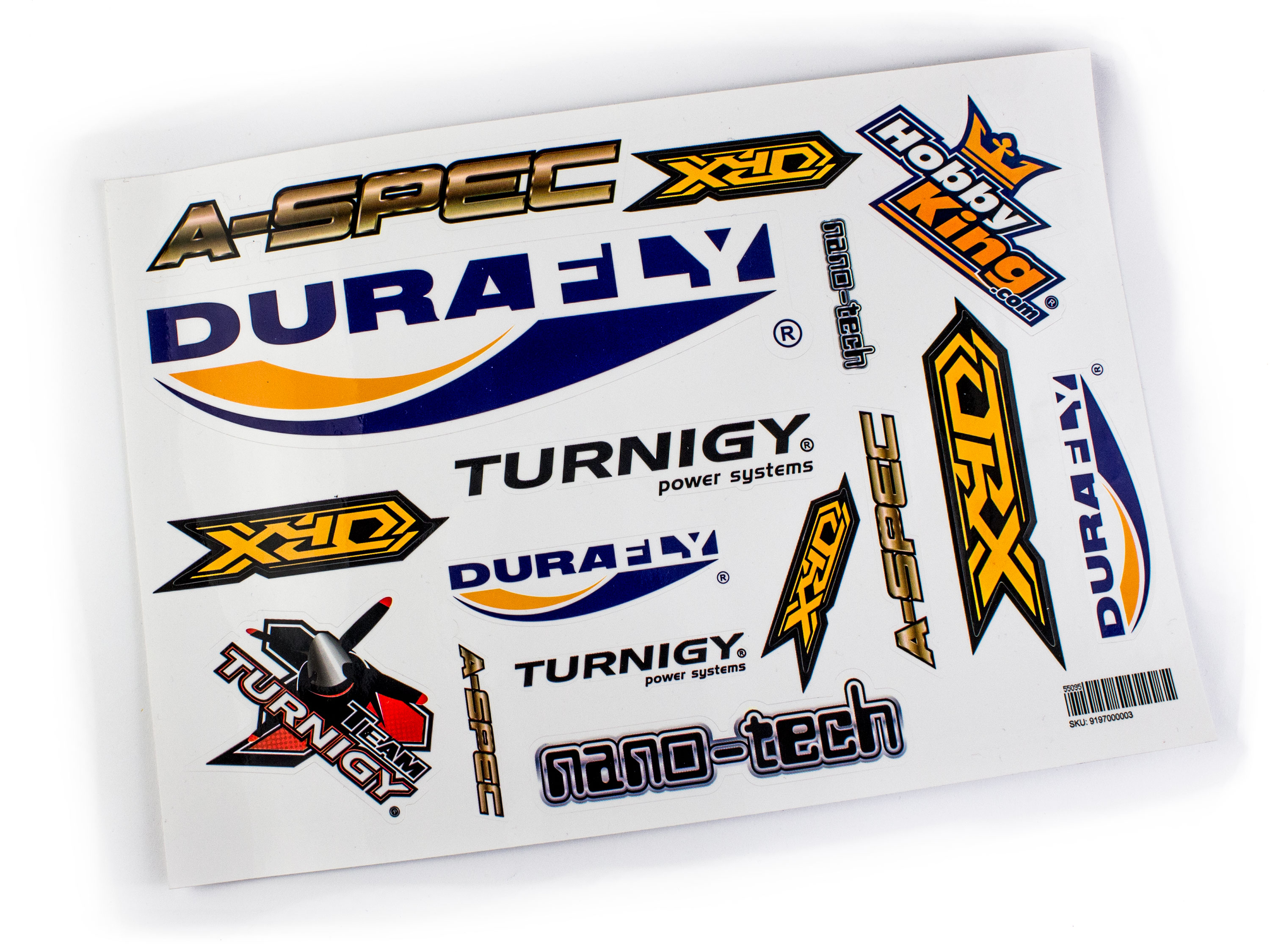 Набір наліпок на авіамодель (світлина #1)