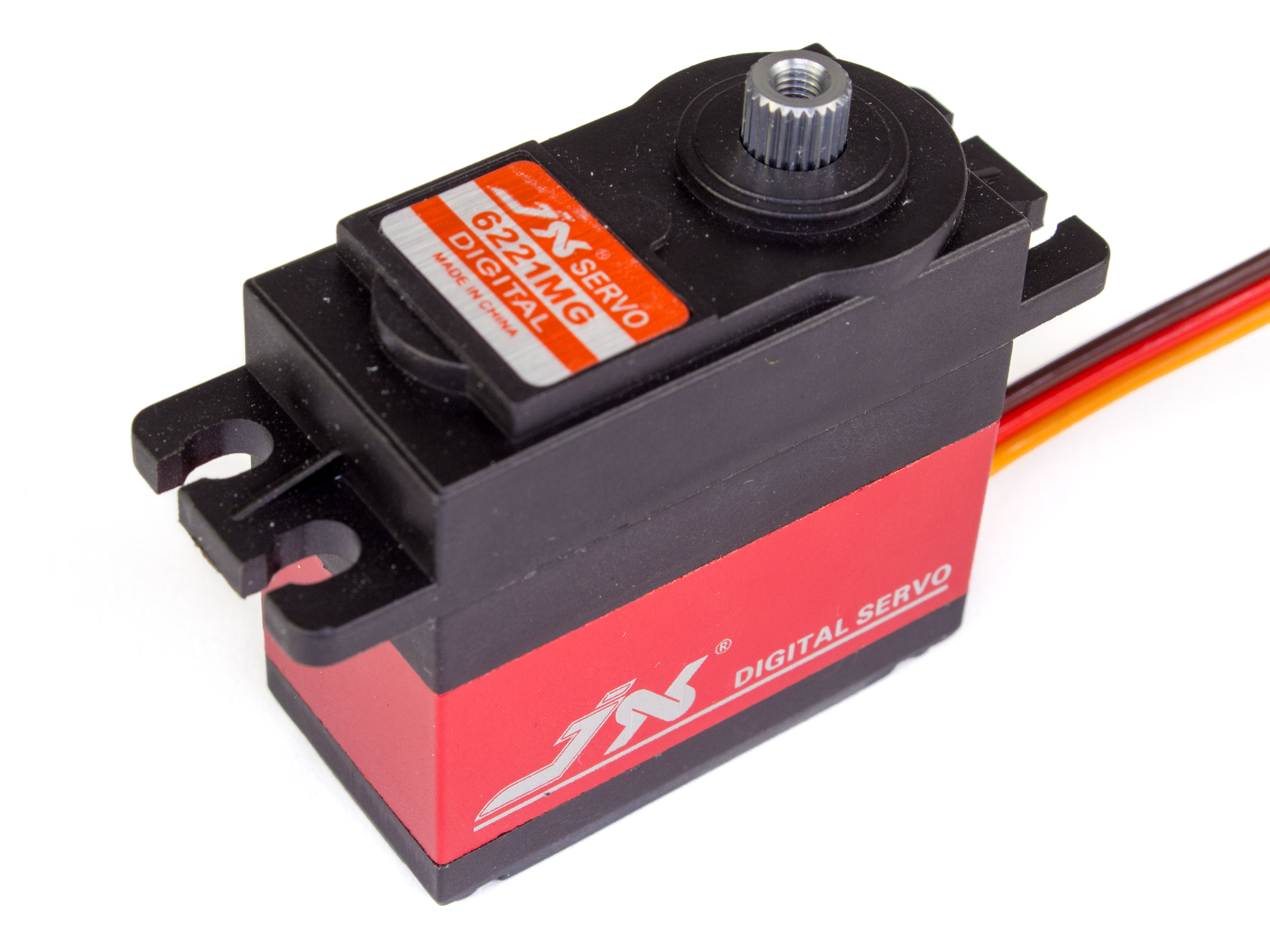 Сервомеханізм цифровий JX PDI-6221MG-120 62g/17.2kg/0.18sec (4.8В) (світлина #1)