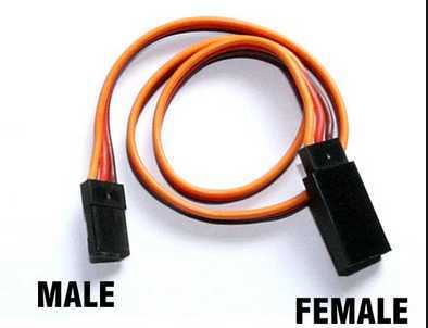 Подовжувач для сервомеханізмів JR 26AWG 40см  (світлина #1)