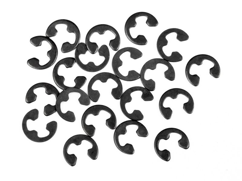 Шайби пружинні E2мм (20шт) E-CLIPS #Z242 (світлина #1)