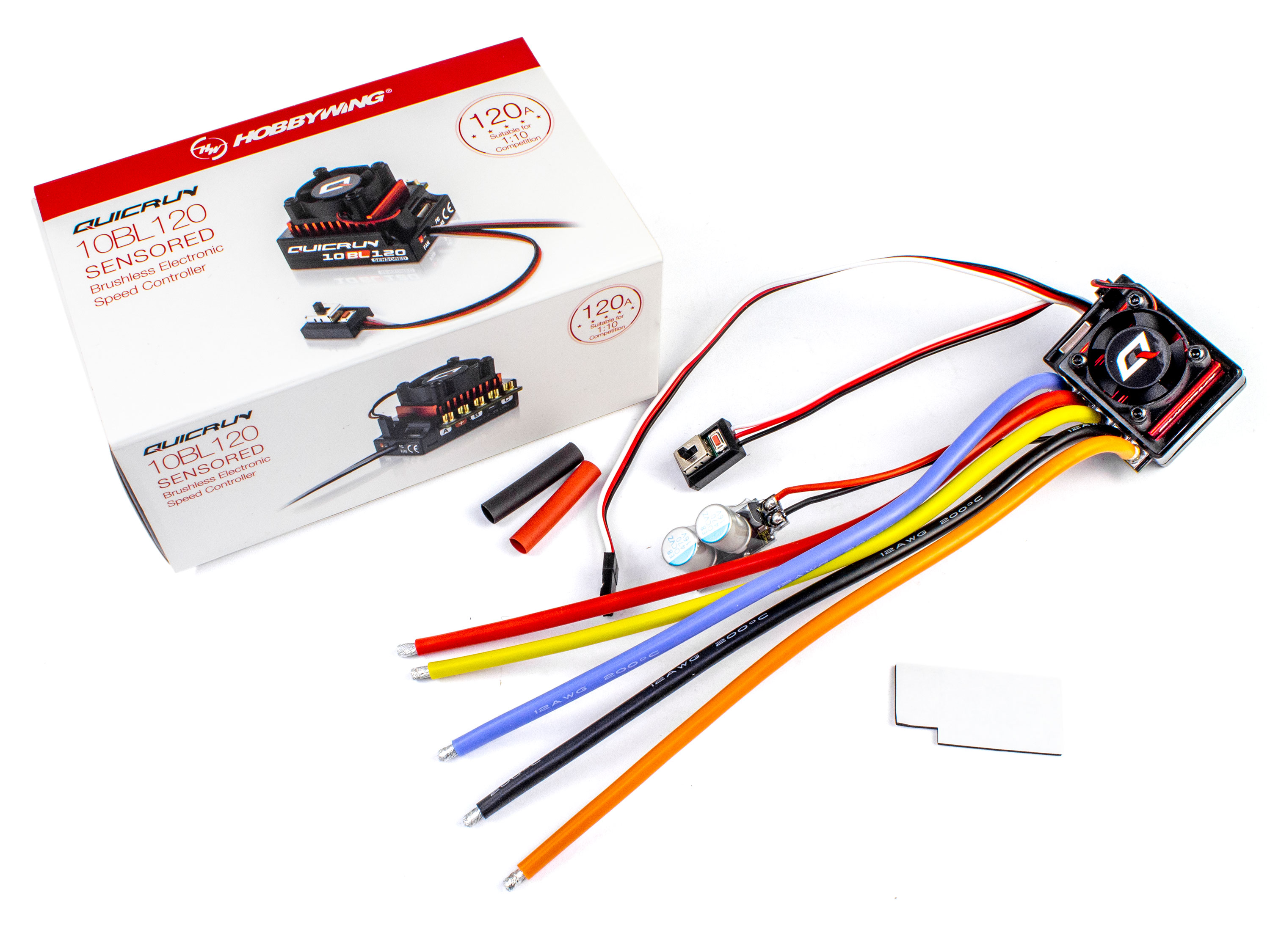 Регулятор безколекторний HobbyWing QuicRun 10BL120 (світлина #4)