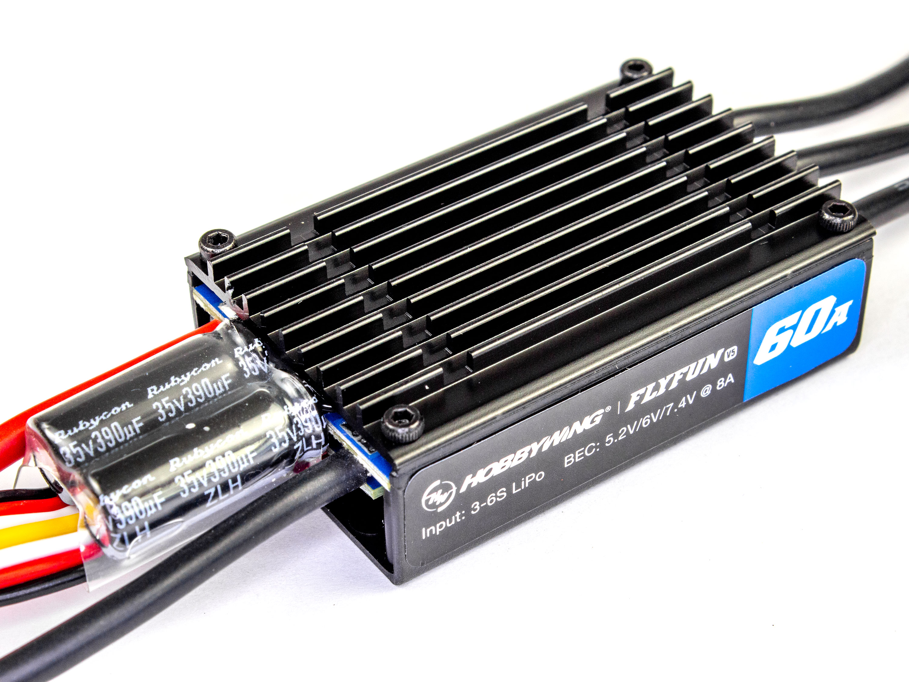 Регулятор безколекторний Hobbywing FlyFun 60A V5 (світлина #2)