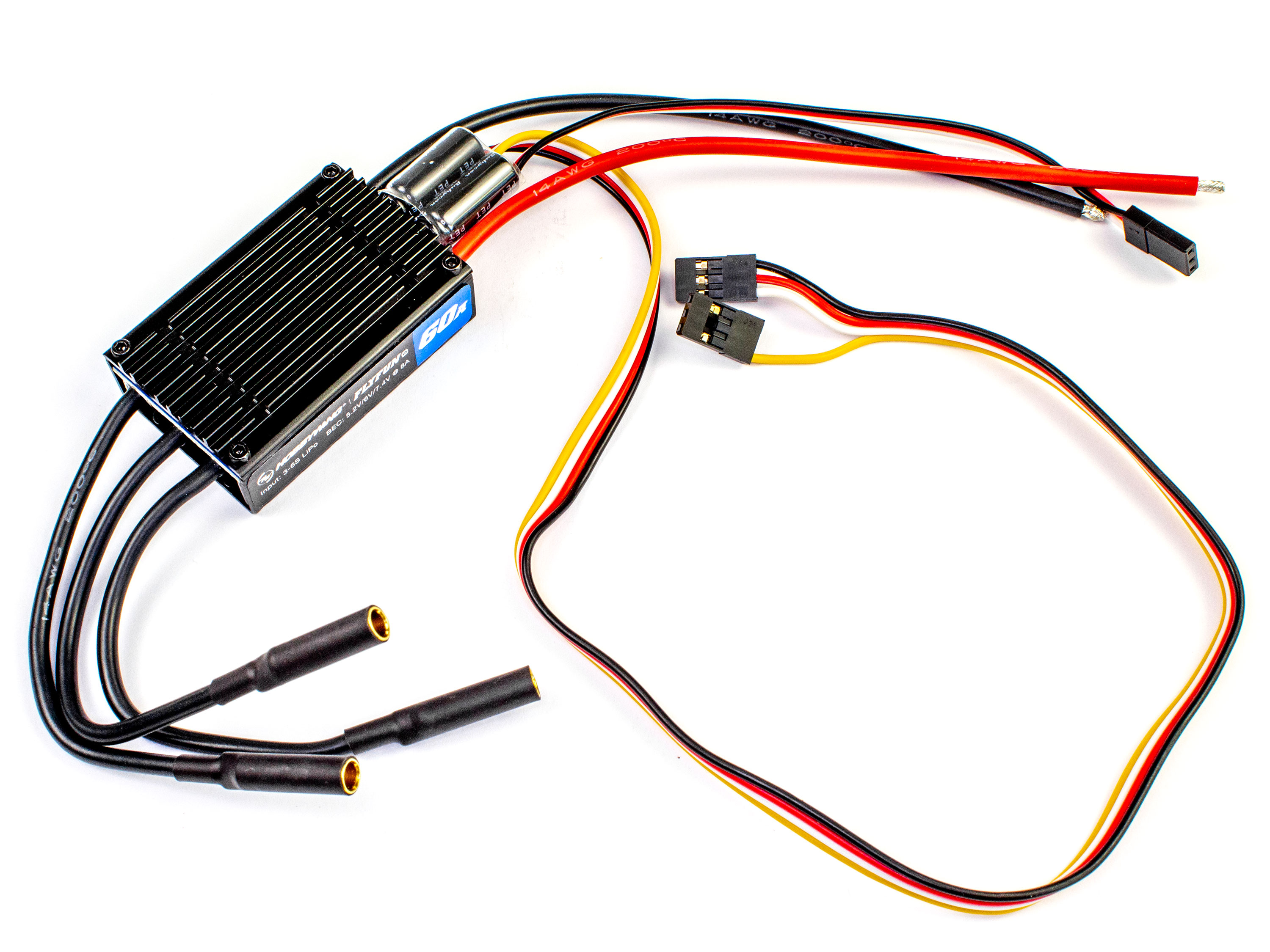 Регулятор безколекторний Hobbywing FlyFun 60A V5 (світлина #4)