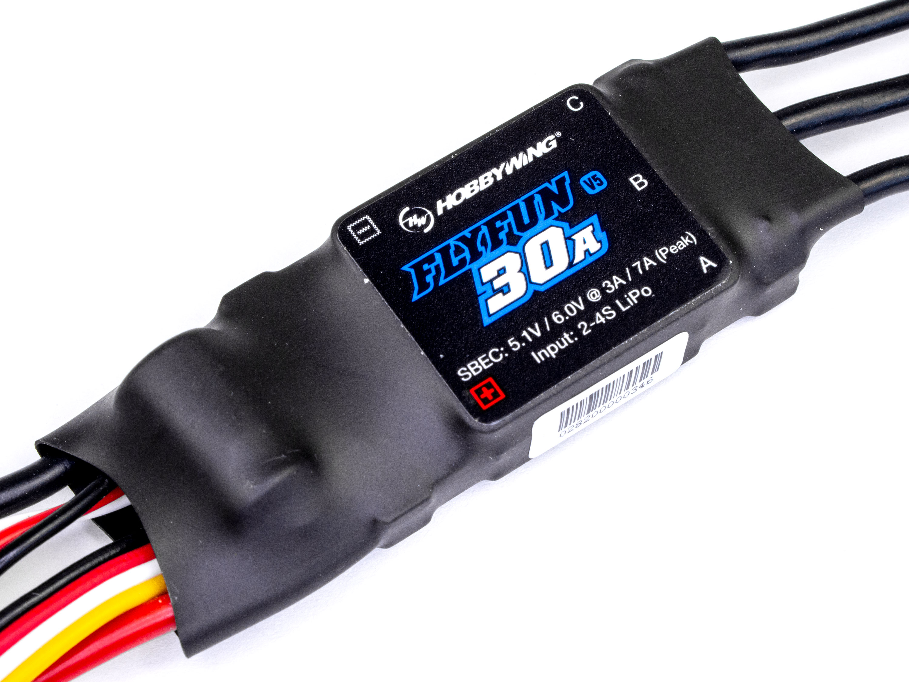 Регулятор безколекторний Hobbywing FlyFun 30A V5 (світлина #1)