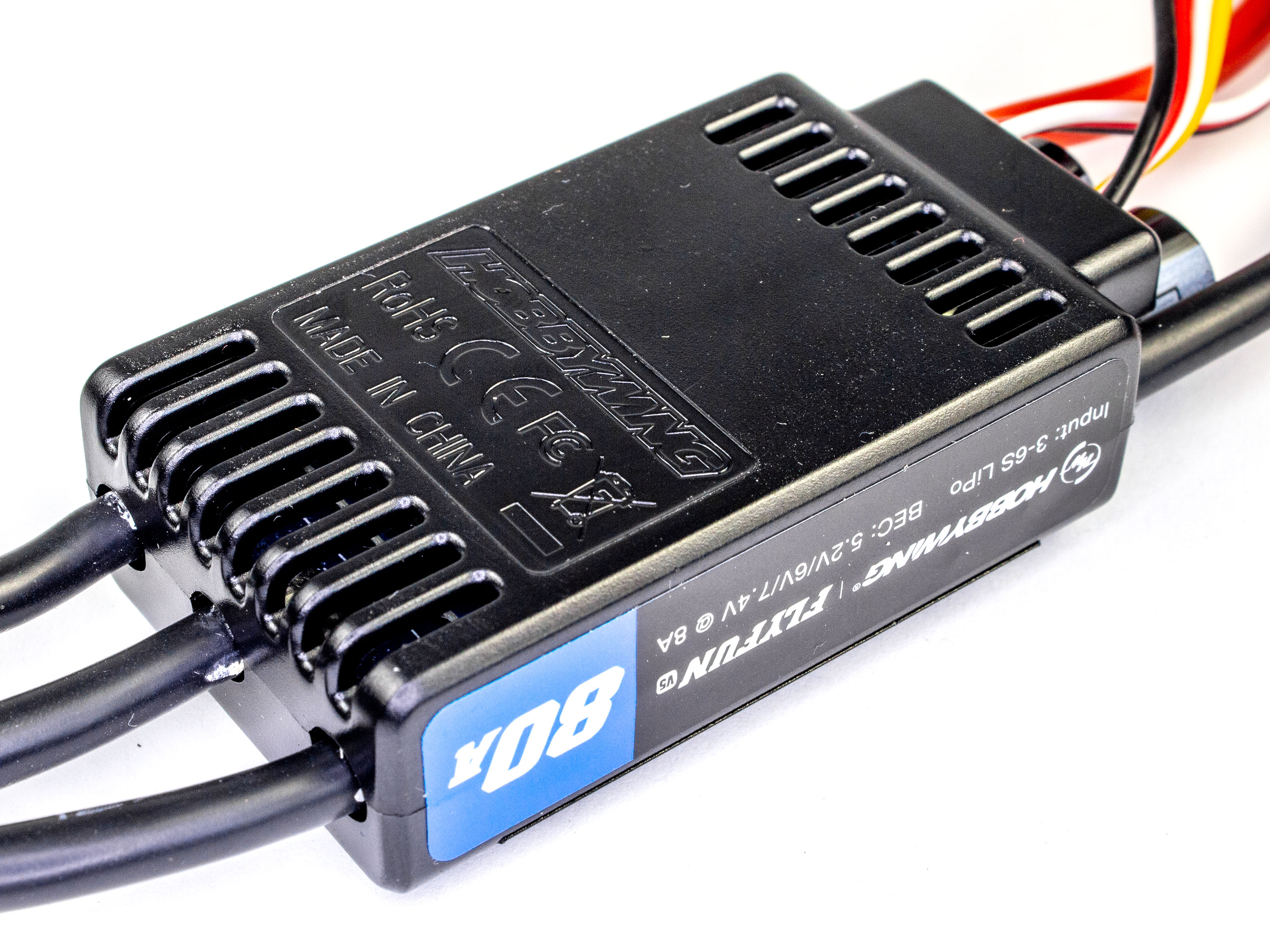 Регулятор безколекторний Hobbywing FlyFun 80A V5 (світлина #3)