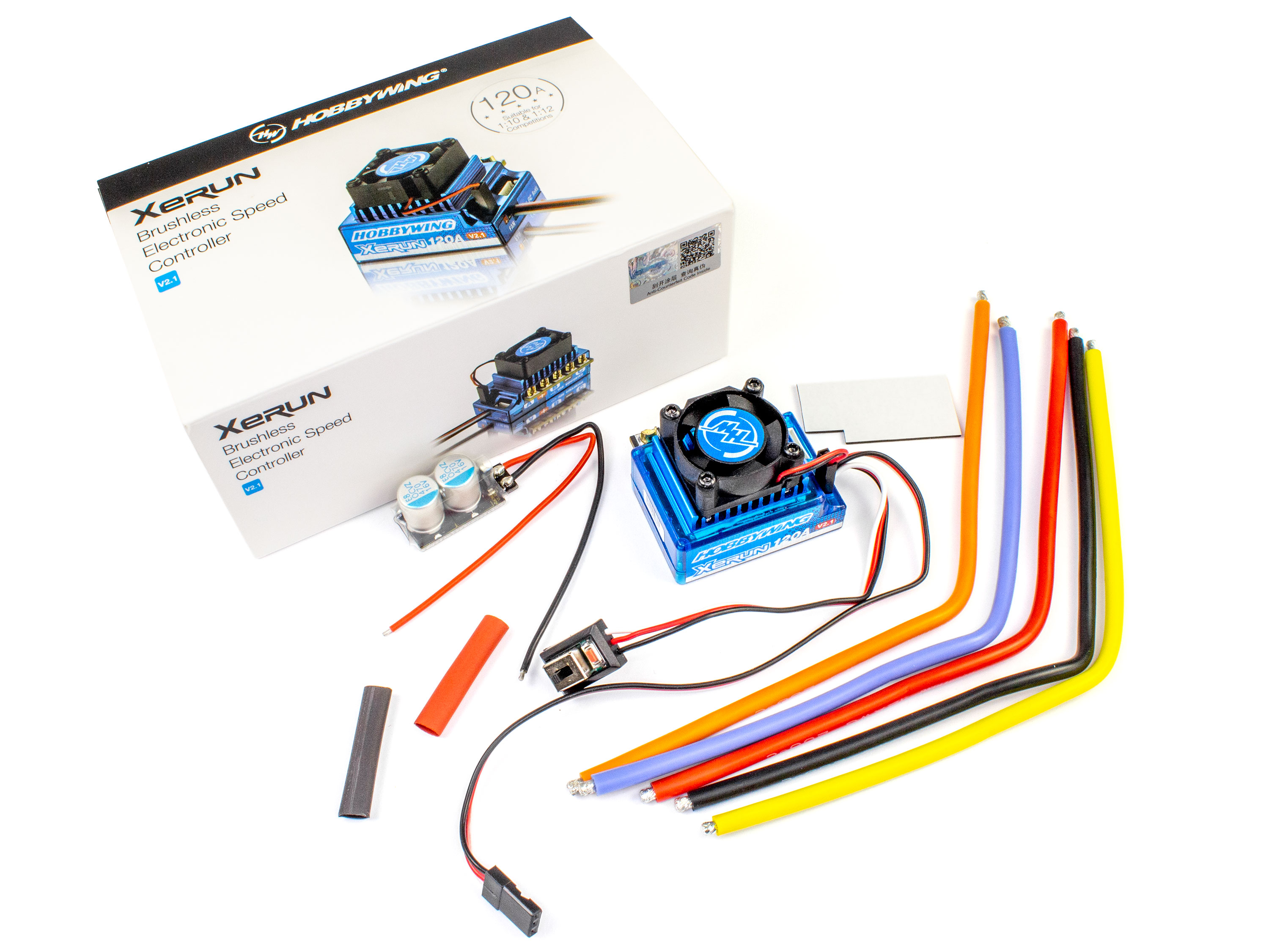 Регулятор безколекторний HobbyWing XeRun 120A V2.1 (світлина #5)