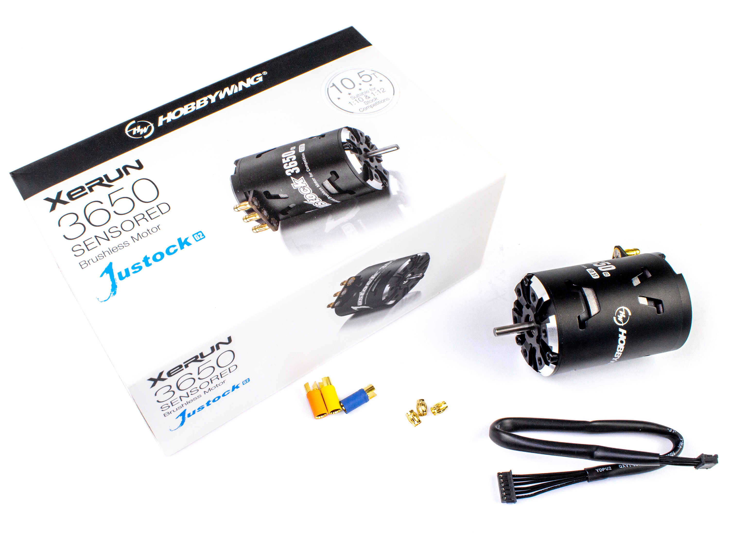 Безколекторний двигун HobbyWing XeRun Justock G2 3650SD 10.5T (світлина #4)