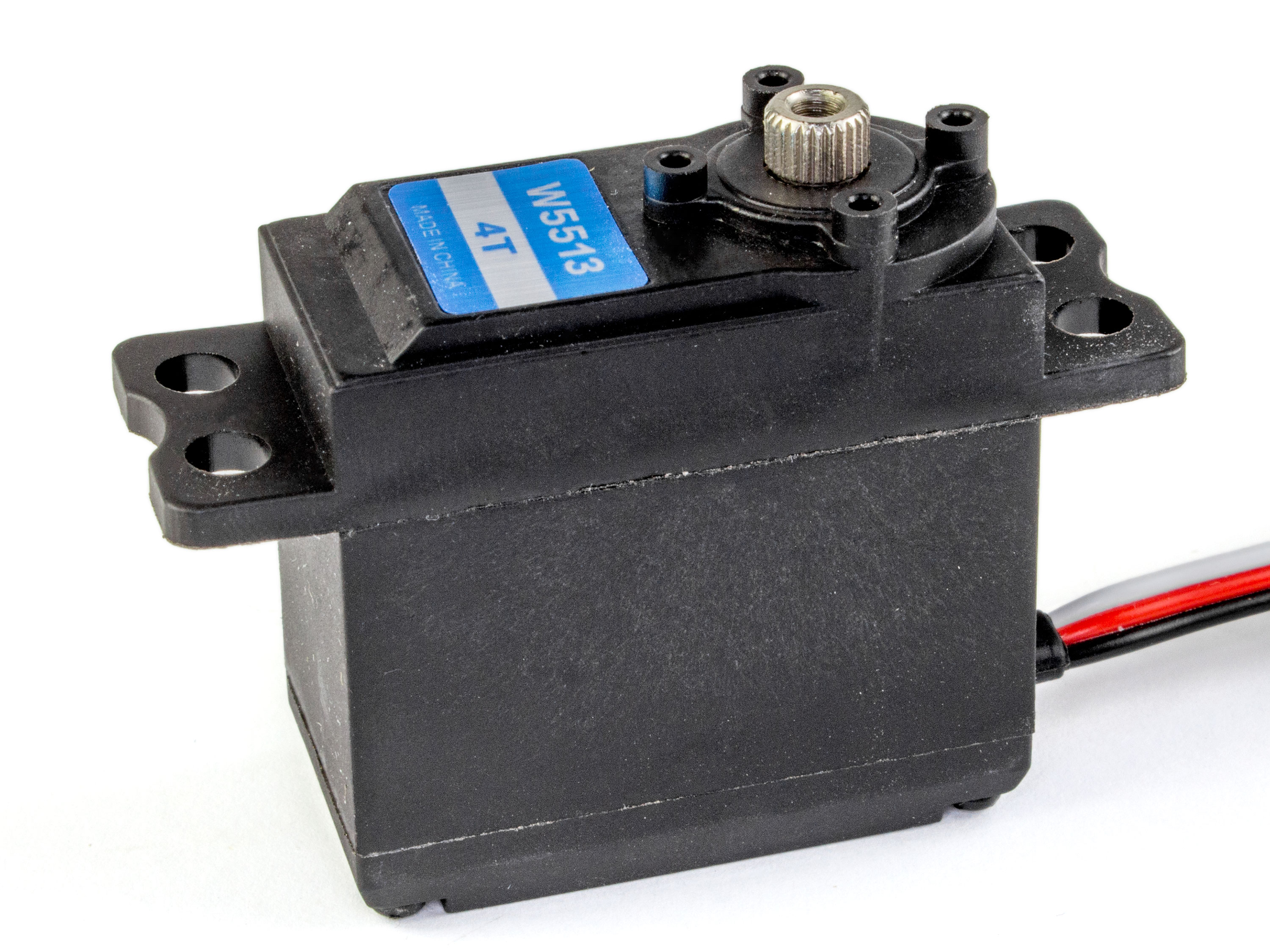 Сервомеханізм аналоговий (серво-лебідка) для вітрильних яхт W5513-4T 55g/9.24kg/1.1sec (4.8В) (світлина #1)