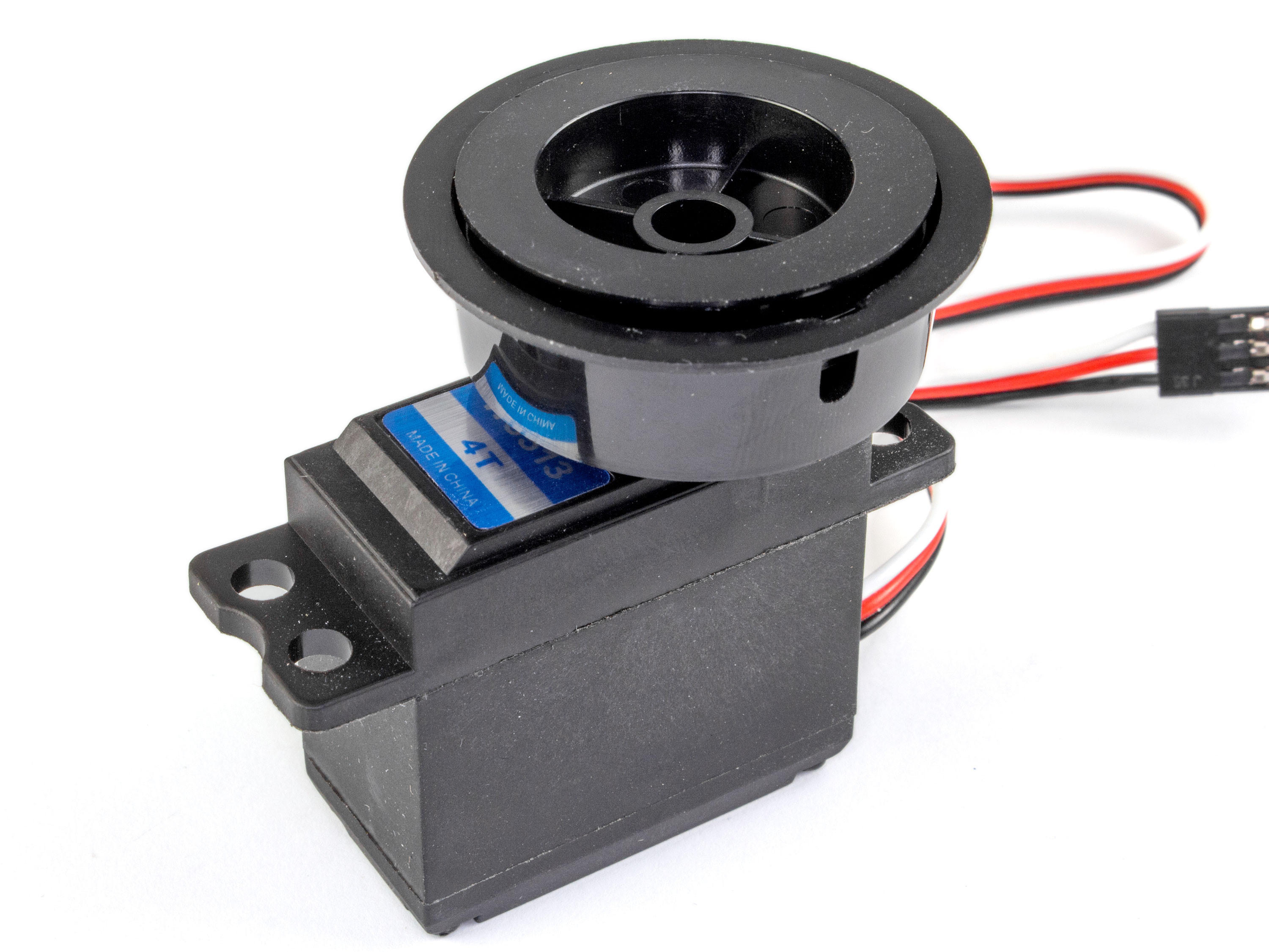 Сервомеханізм аналоговий (серво-лебідка) для вітрильних яхт W5513-4T 55g/9.24kg/1.1sec (4.8В) (світлина #3)