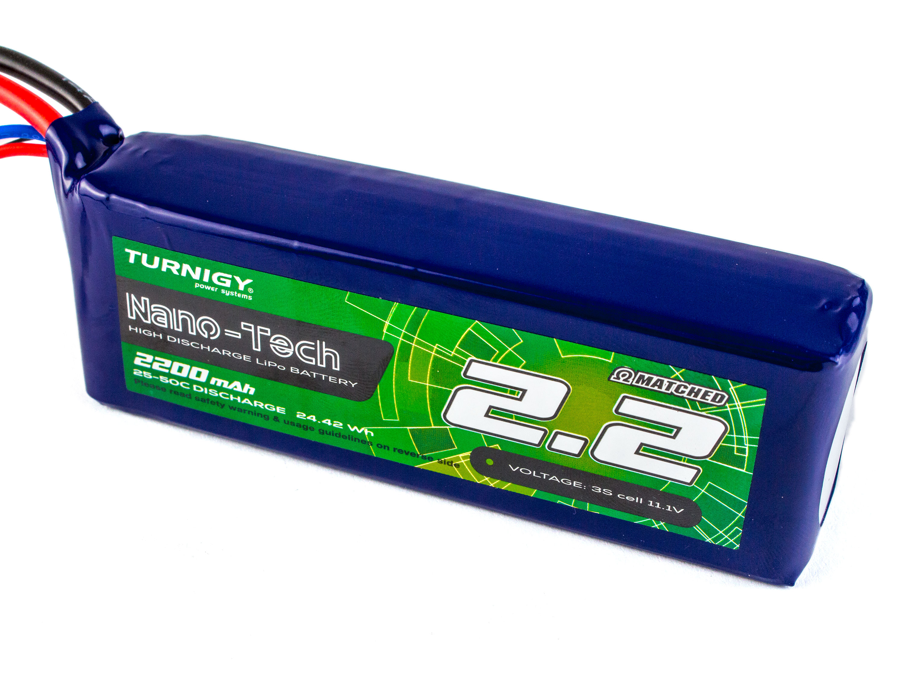 Акумулятор Turnigy nano-tech 2200mAh 3S 25C (світлина #2)