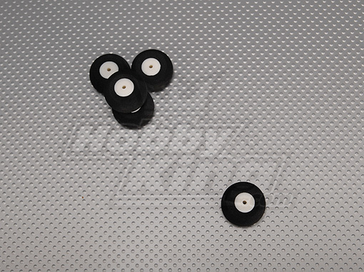 Колесо для шасі авіамоделі 25мм (світлина #1)