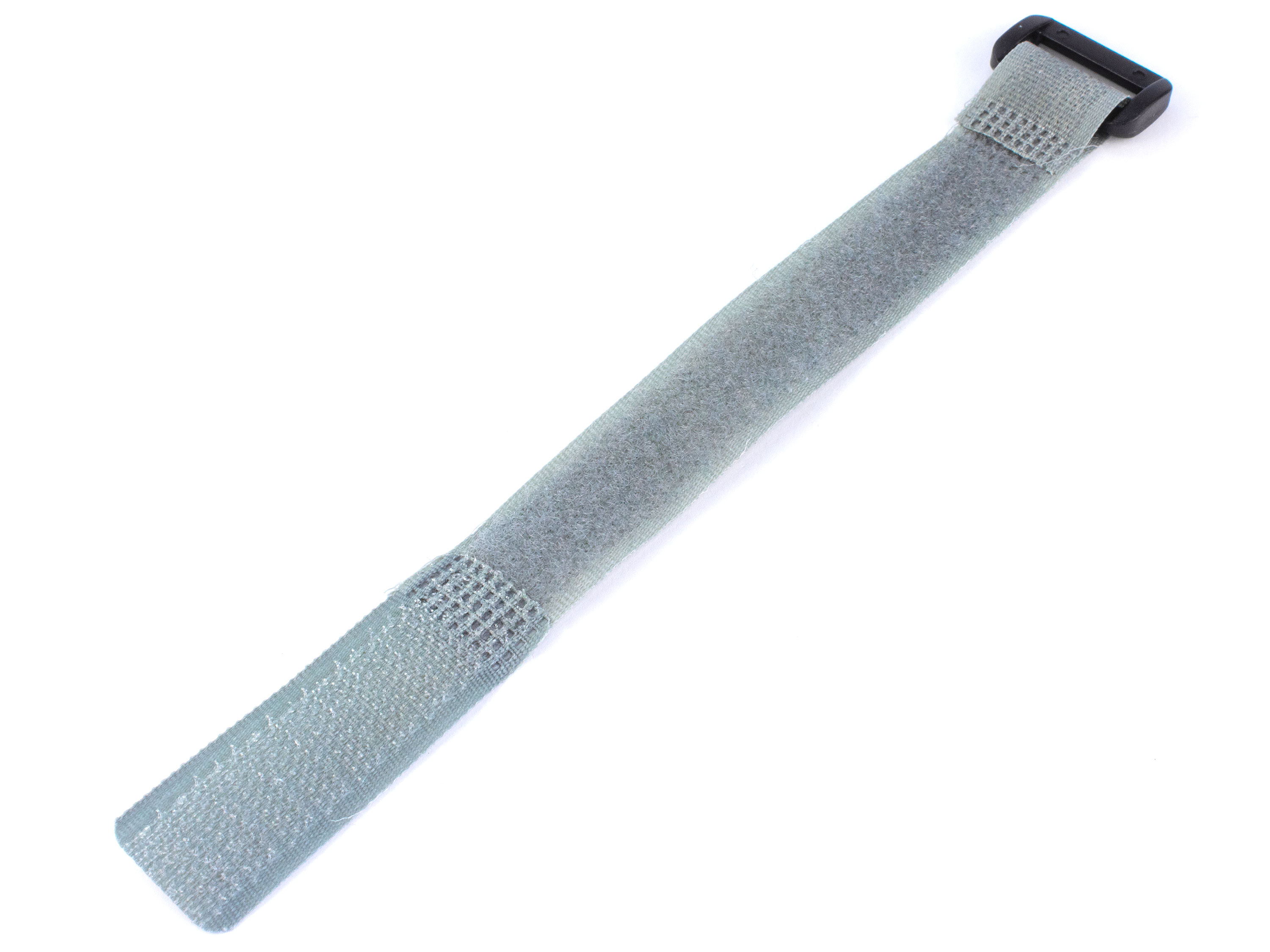 Ремінець (25см) для фіксації акумулятора на липучці (сірий) (світлина #1)