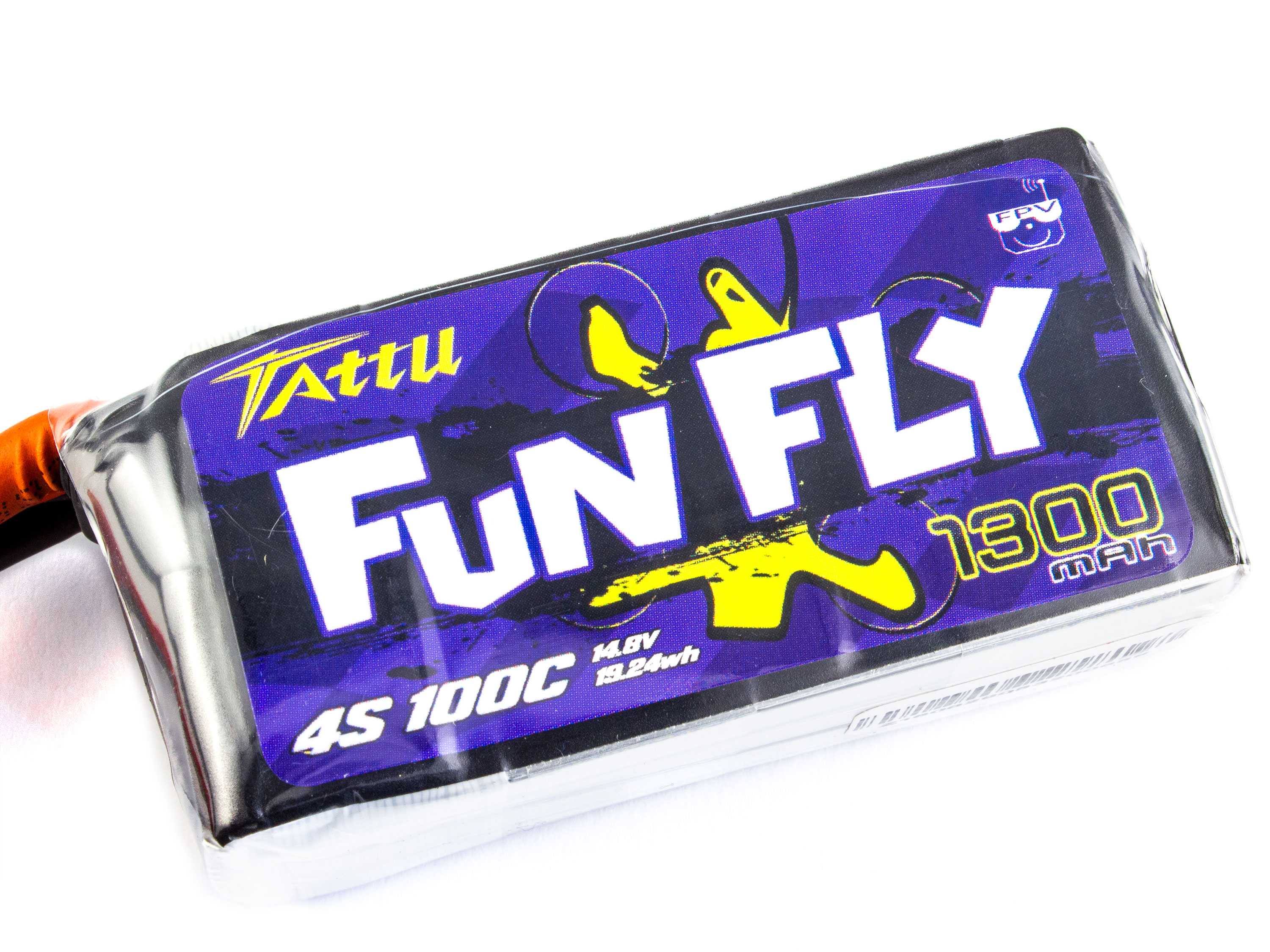 Акумулятор TATTU FunFly 1300mAh 4S 100C (світлина #1)