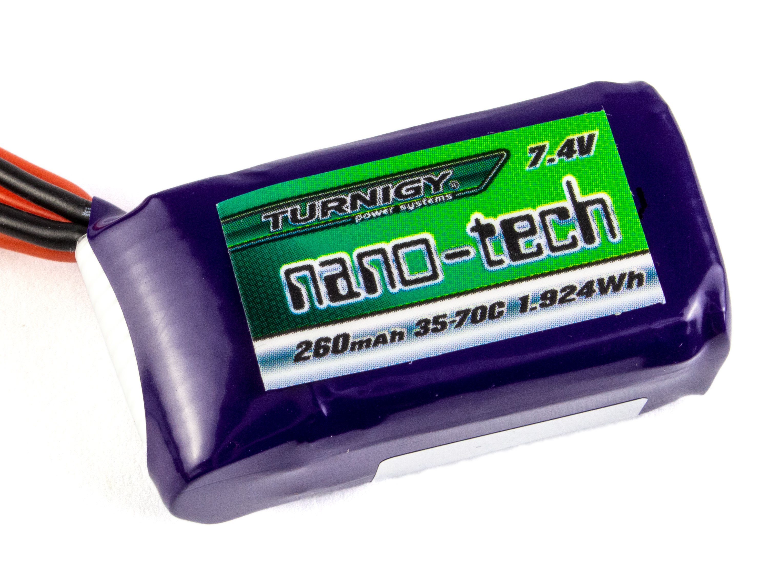 Акумулятор Turnigy nano-tech 260mAh 2S 35C (світлина #1)