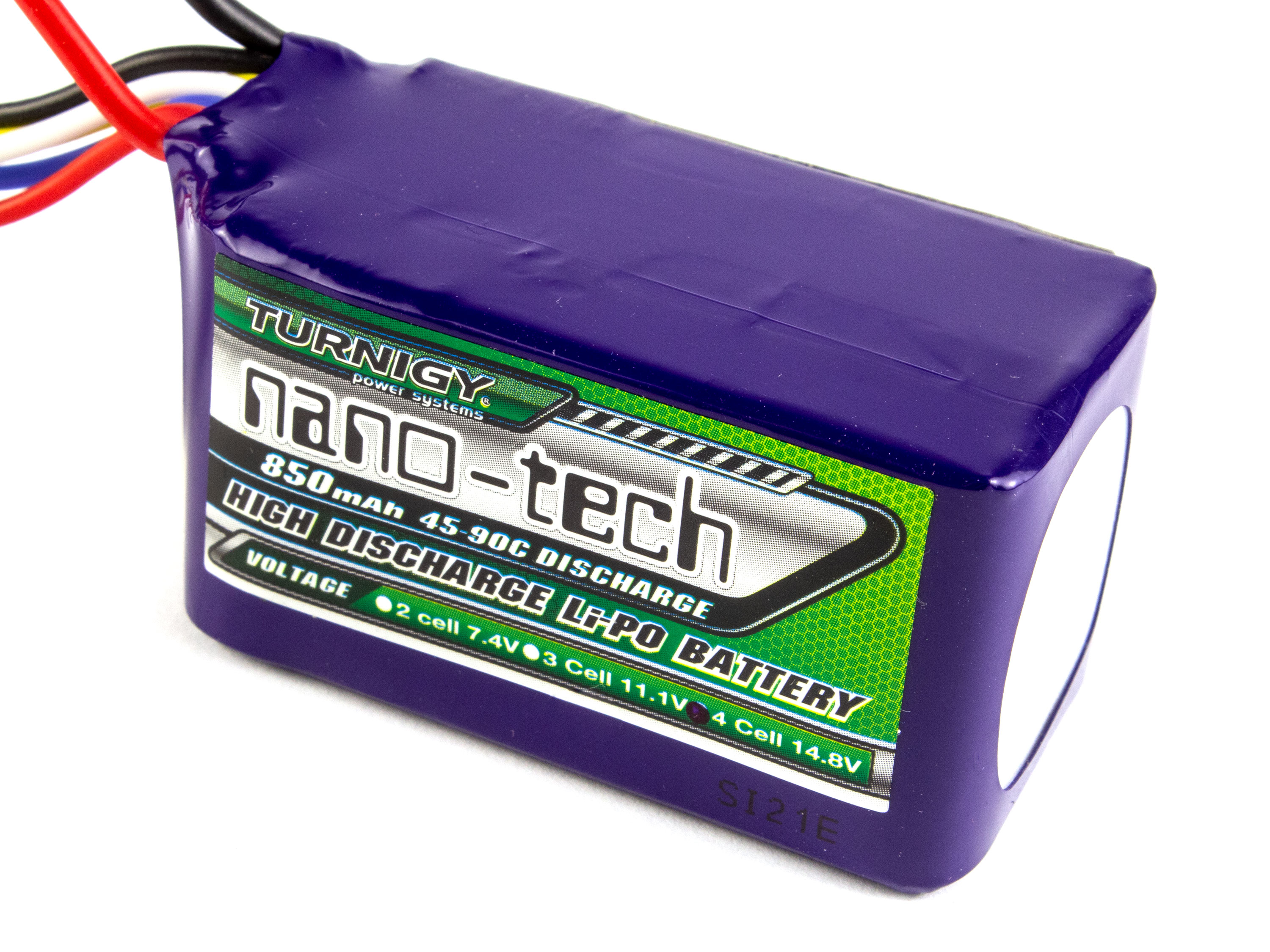 Акумулятор Turnigy nano-tech 850mAh 4S 45C (світлина #2)