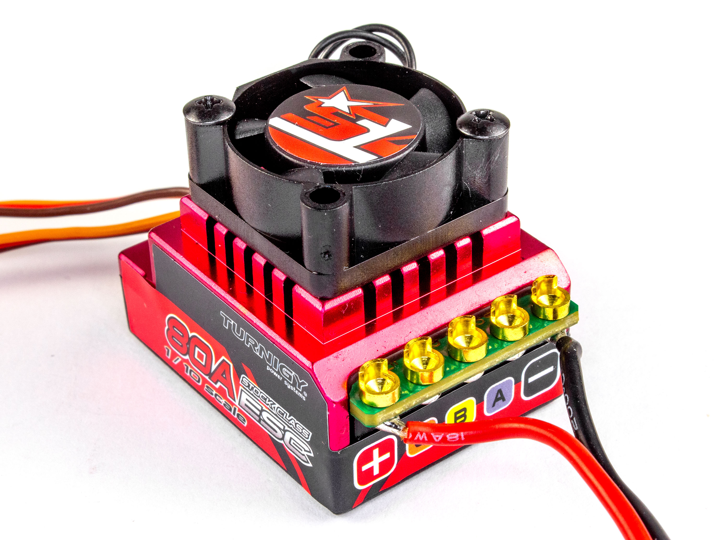 Безколекторна система Turnigy TrackStar 1/10 17.5T 2270KV/80A (світлина #5)