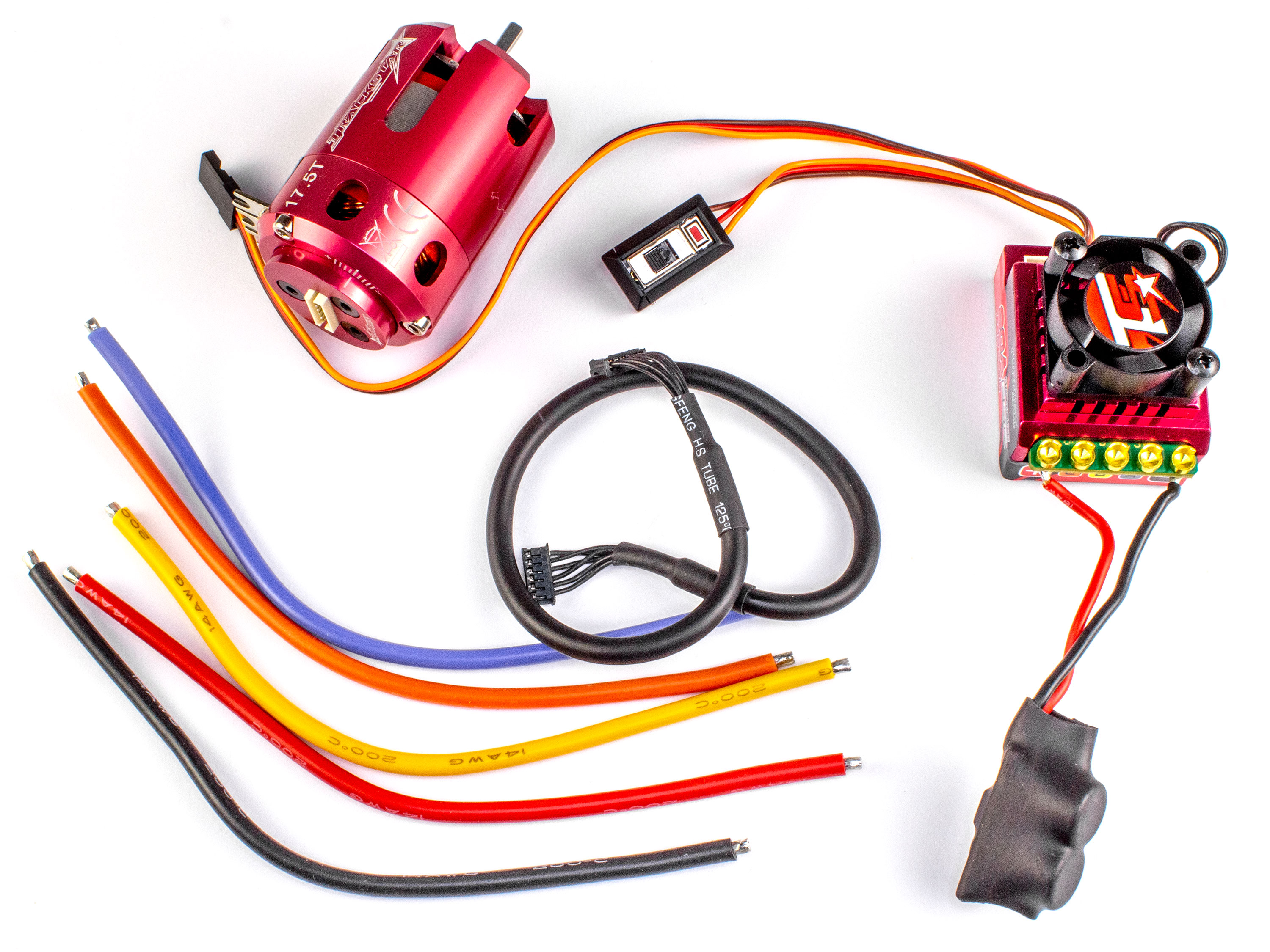 Безколекторна система Turnigy TrackStar 1/10 17.5T 2270KV/80A (світлина #6)