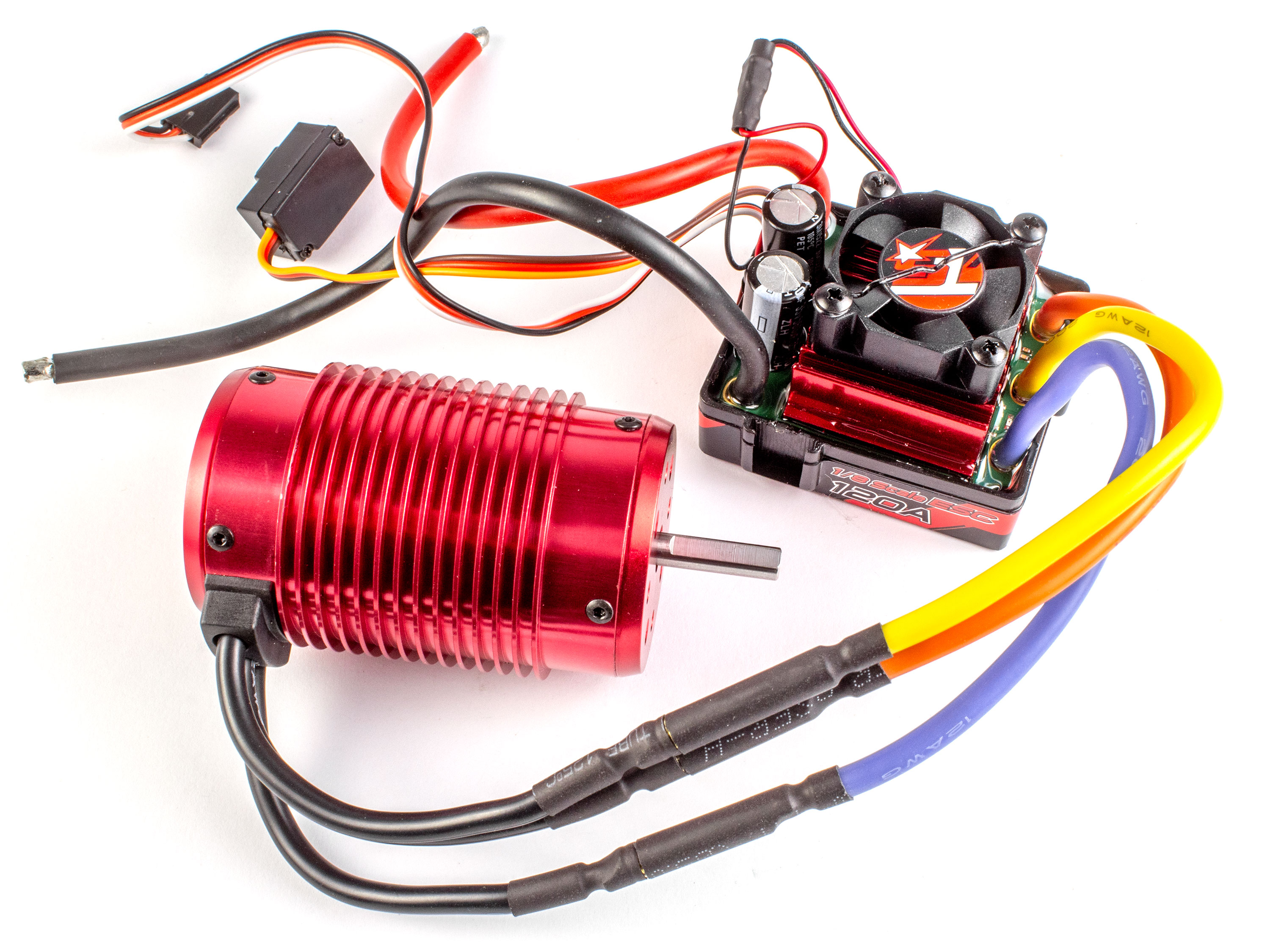 Безколекторна вологозахищена система Turnigy TrackStar 1/8 2100KV/120A (світлина #6)