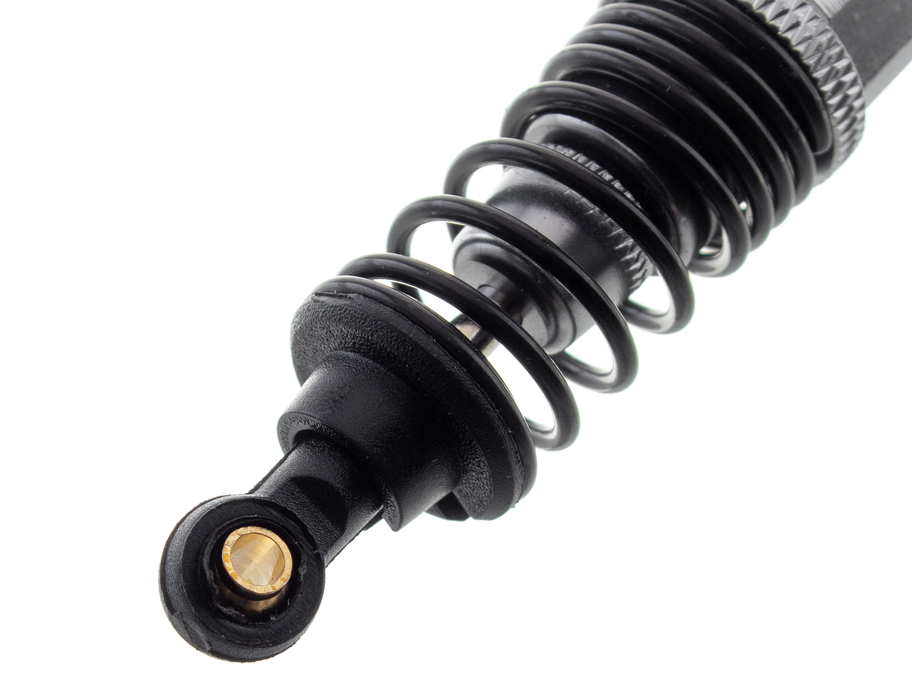 Масляні амортизатори 60мм для автомоделей 1/10 2шт (Gun metal) (світлина #2)