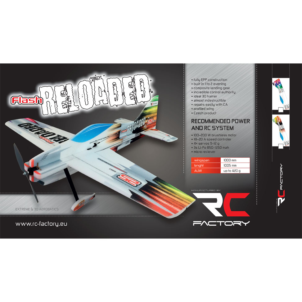 Модель для 3D-пілотажу Flash RELOAD (Nebula) (світлина #2)