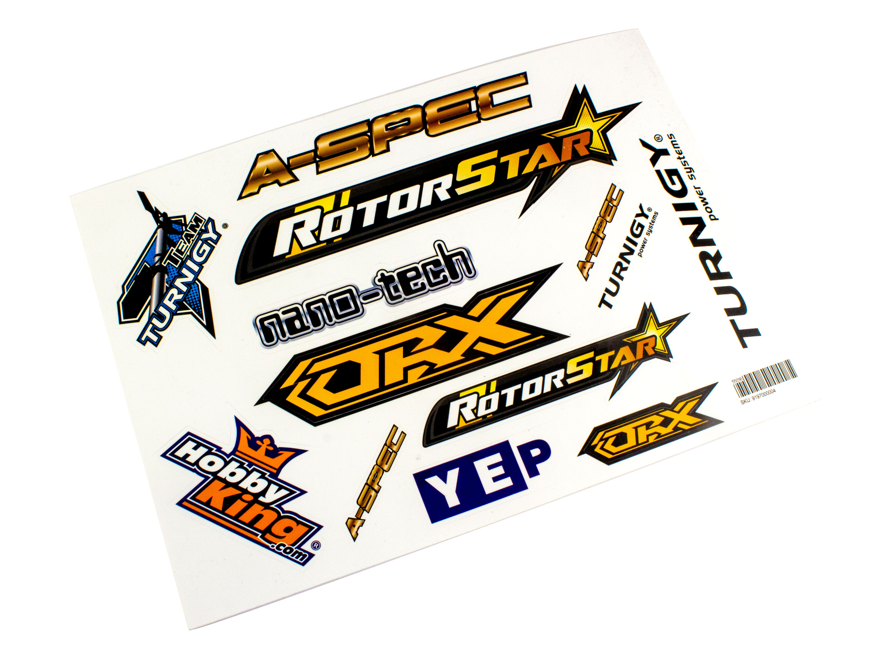 Набір наліпок на авіамодель (світлина #1)