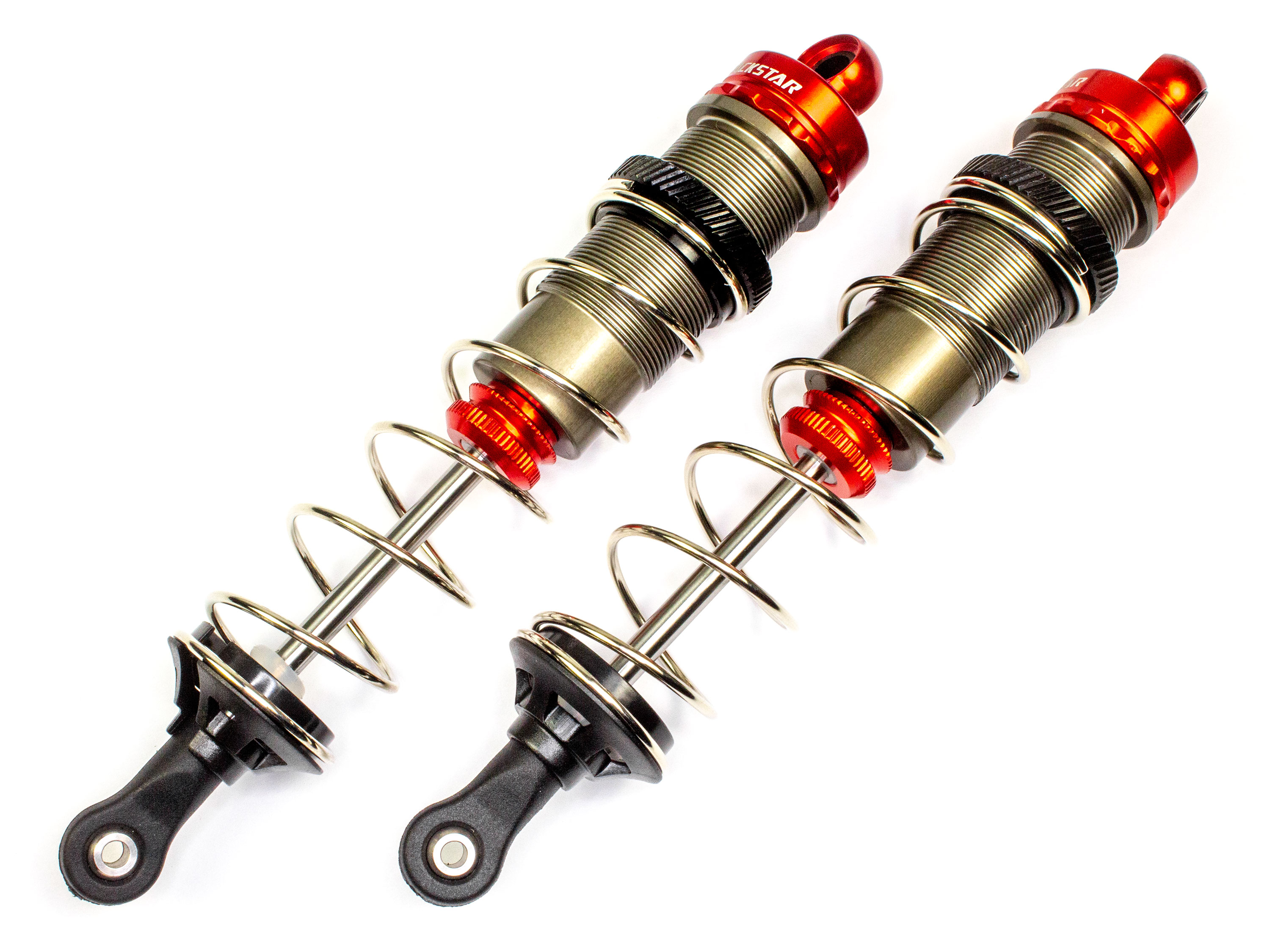 Масляні амортизатори TrackStar 126мм для автомоделей 1/8 2шт  (світлина #1)