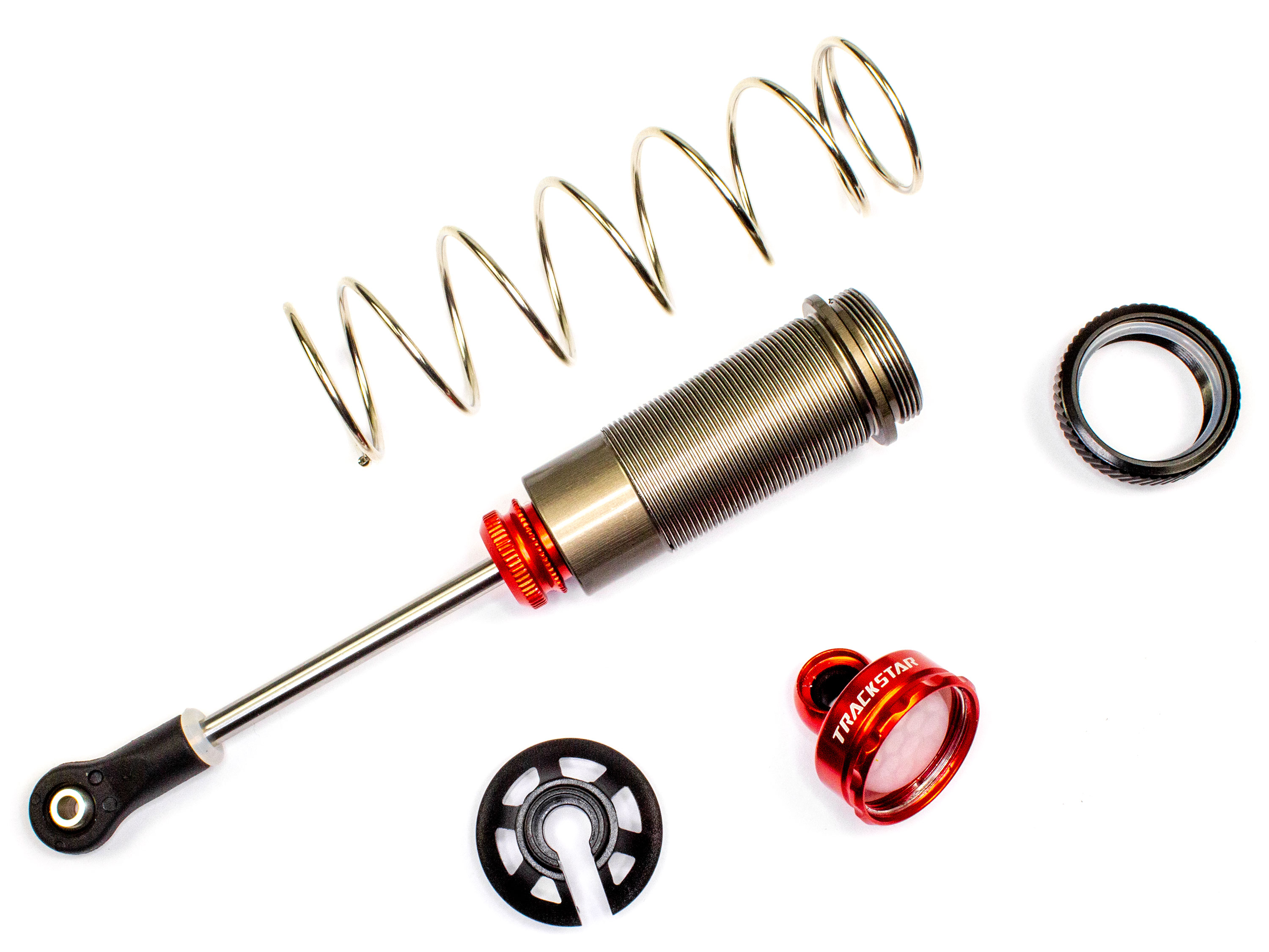 Масляні амортизатори TrackStar 126мм для автомоделей 1/8 2шт  (світлина #4)