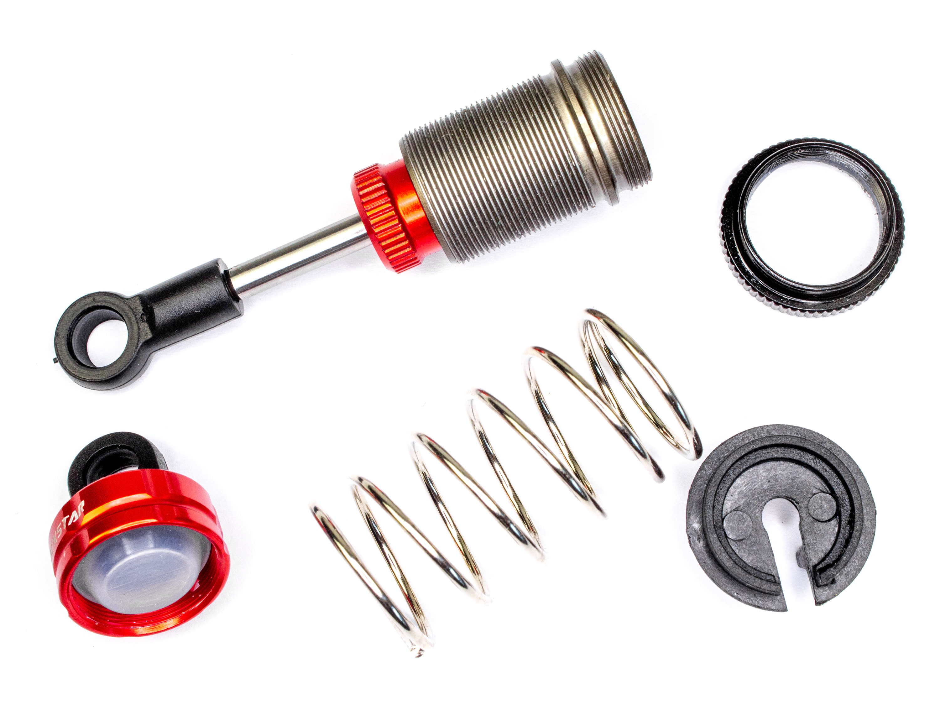 Масляні амортизатори TrackStar (Big Bore) 61мм для автомоделей 1/10 2шт (світлина #4)