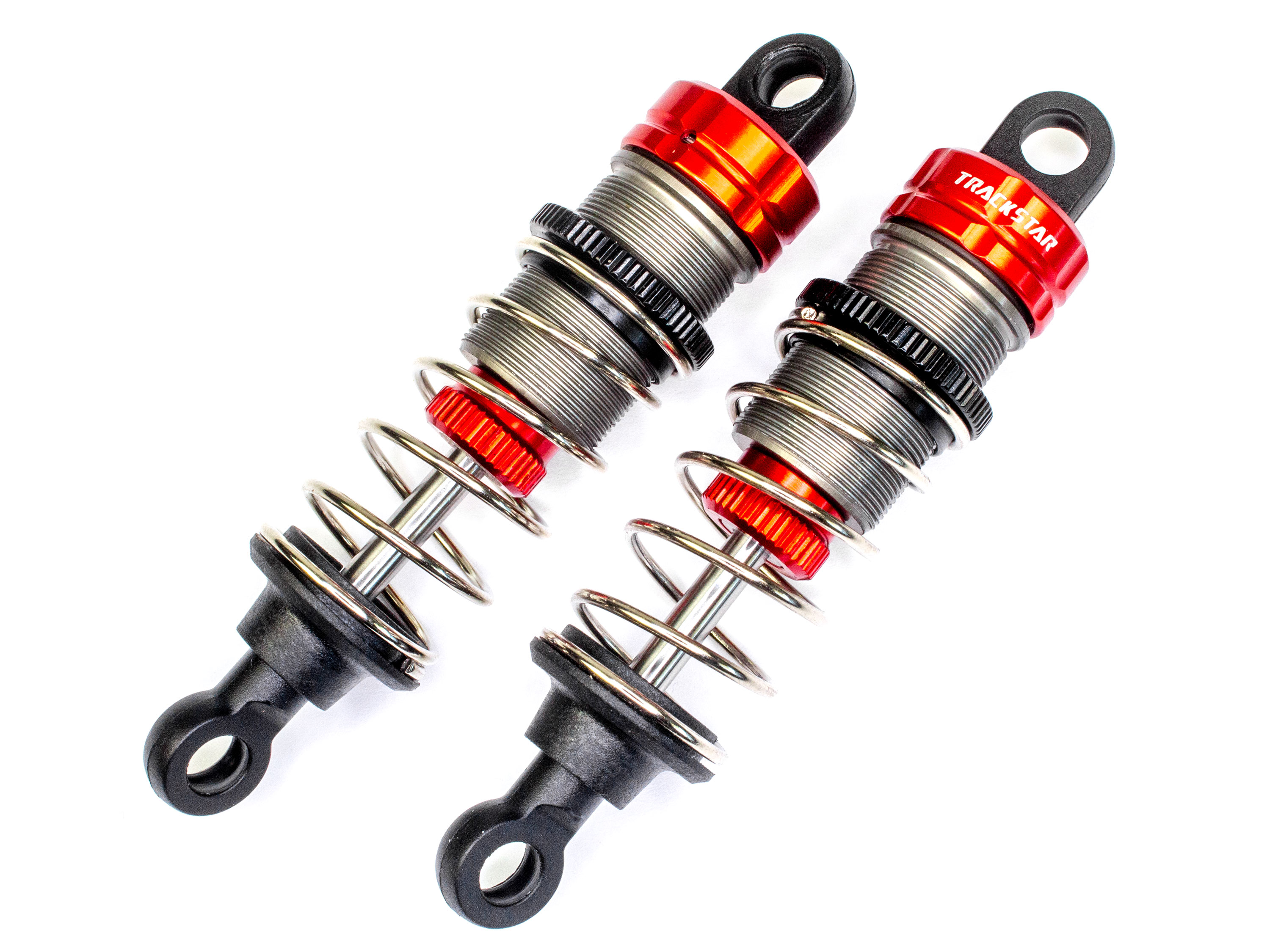 Масляні амортизатори TrackStar (Big Bore) 68мм для автомоделей 1/10 2шт (світлина #1)