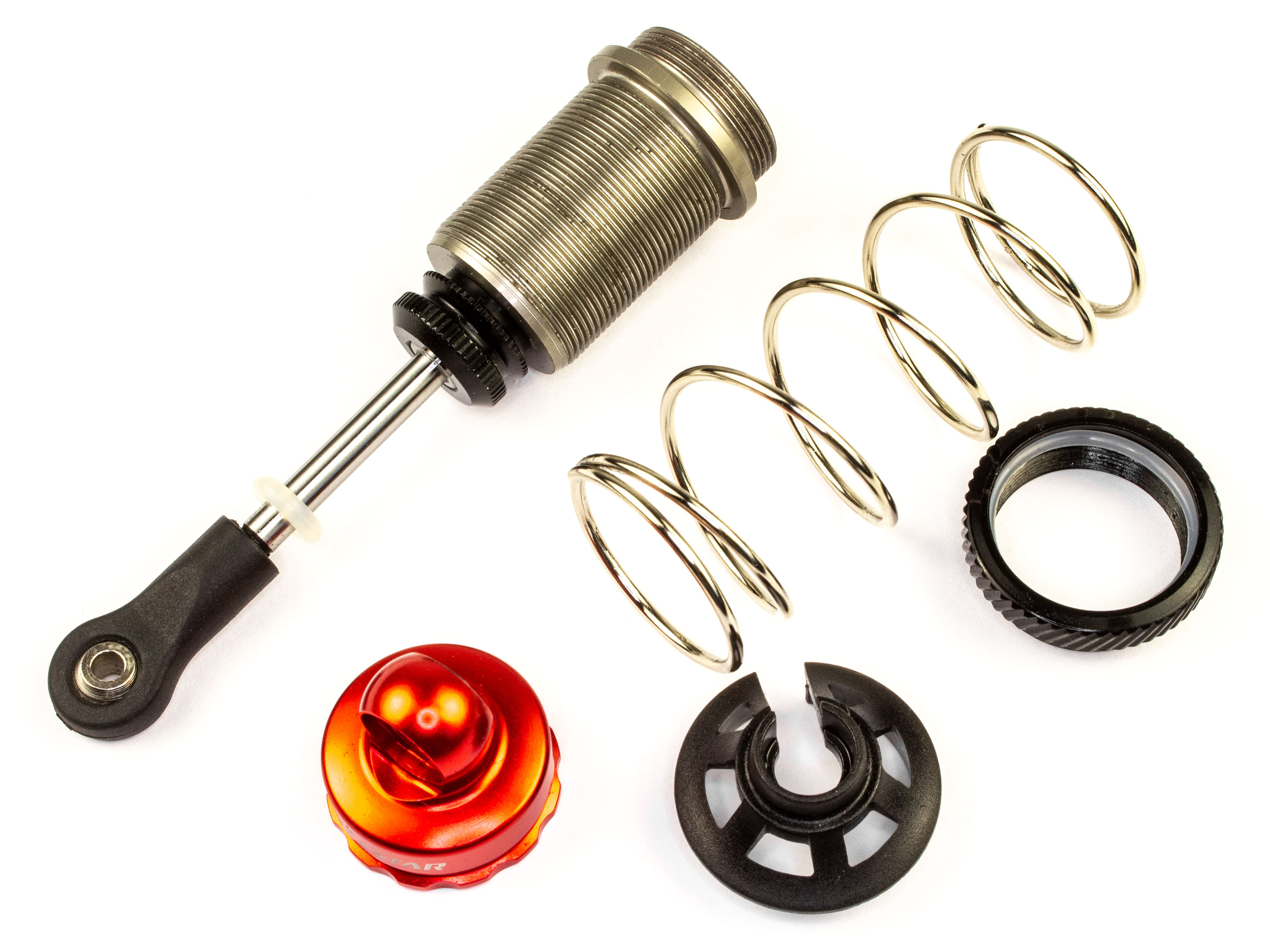 Масляні амортизатори TrackStar 90мм для автомоделей 1/8 2шт  (світлина #4)