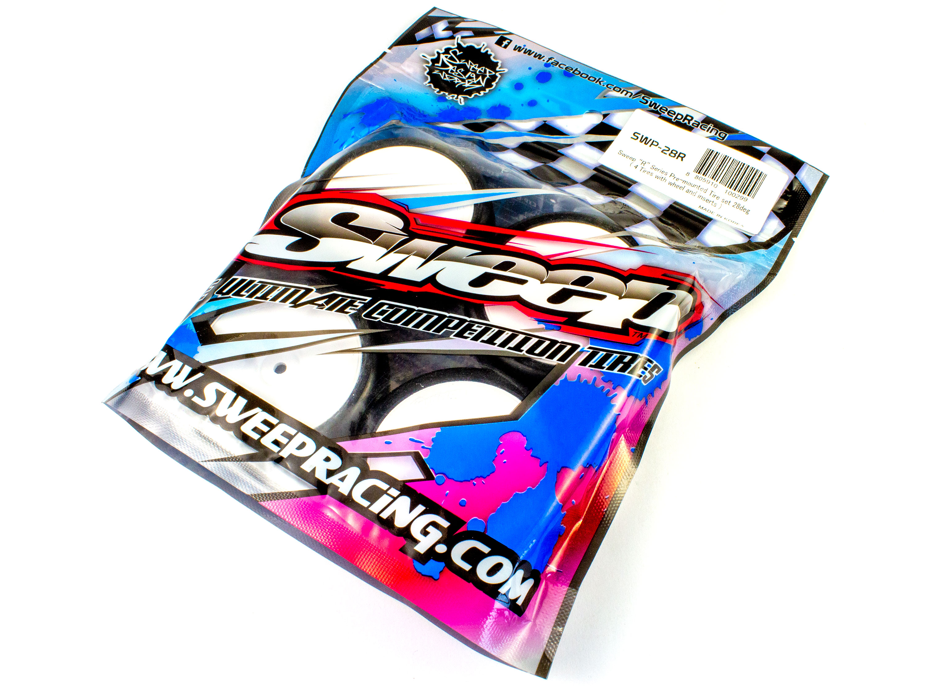 Комплект коліс 1/10 Sweep SWP-28R (4шт) (світлина #3)