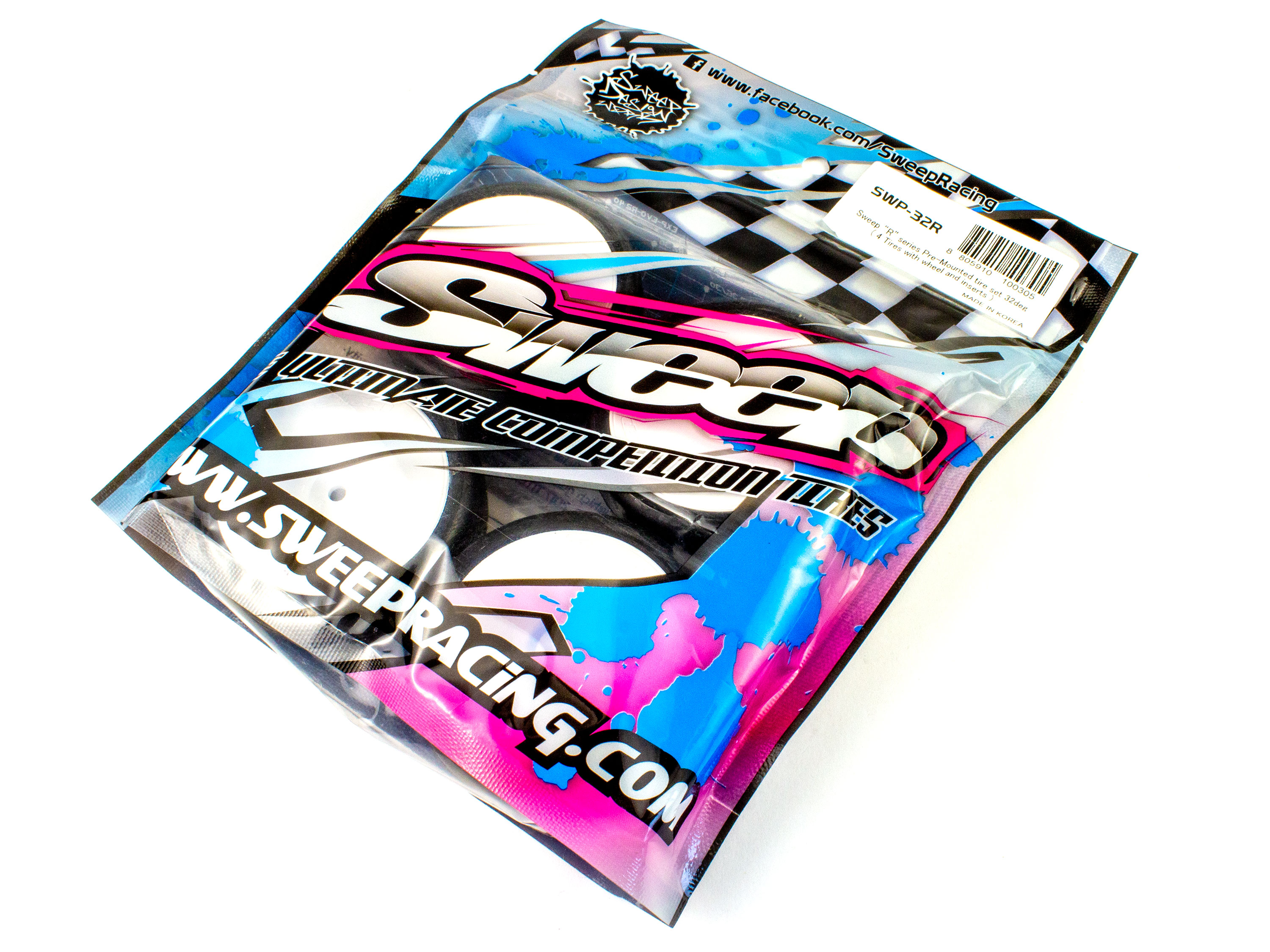 Комплект коліс 1/10 Sweep SWP-32R (4шт) (світлина #3)