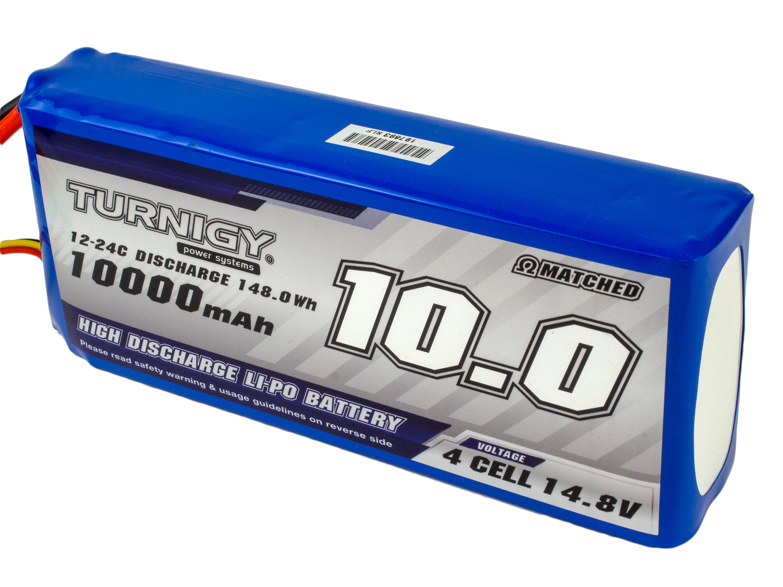 Акумулятор Turnigy 10000mAh 4S 12C (світлина #2)