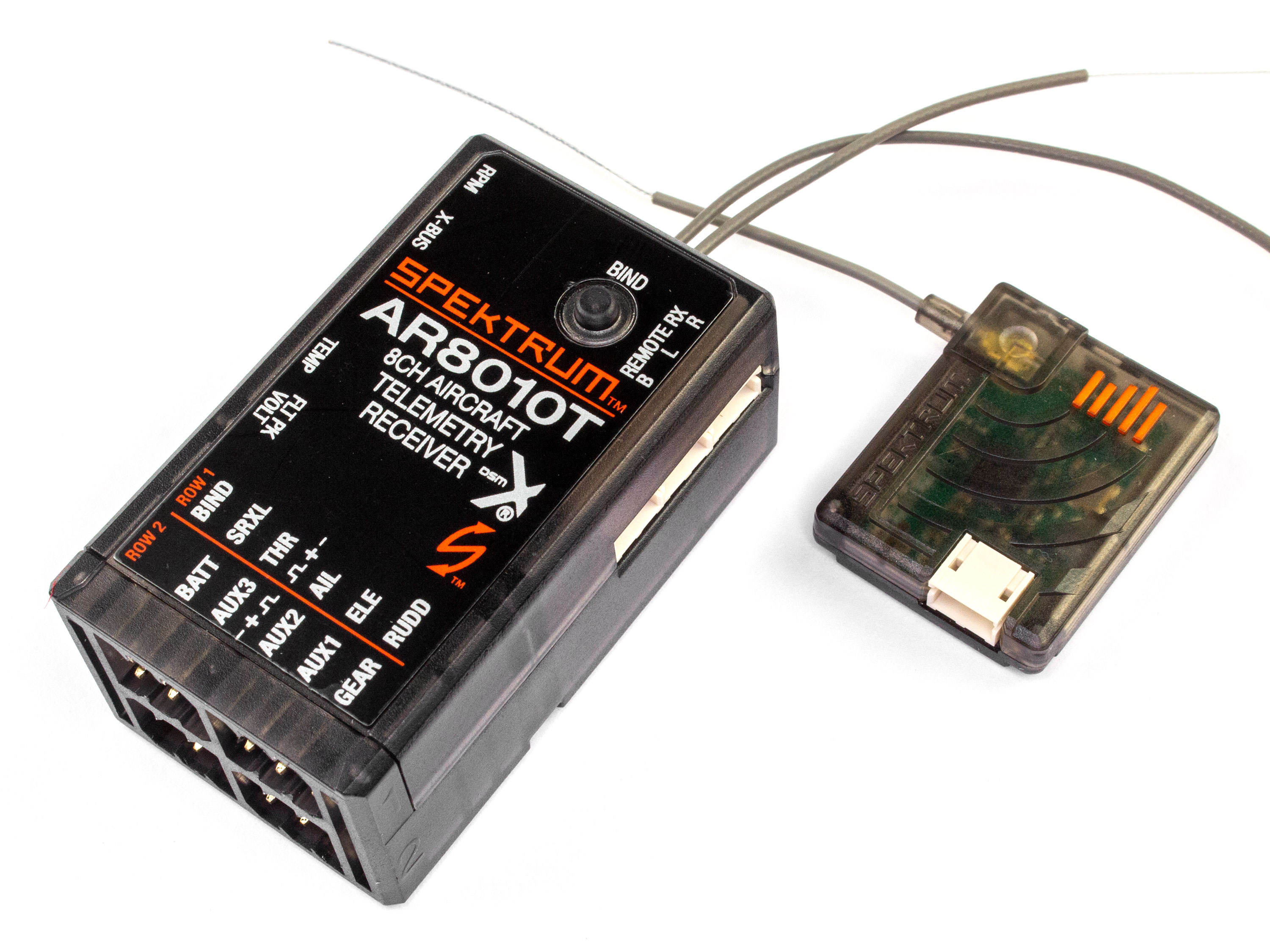 Приймач Spektrum AR8010T 8Ch (з телеметрією) (світлина #1)
