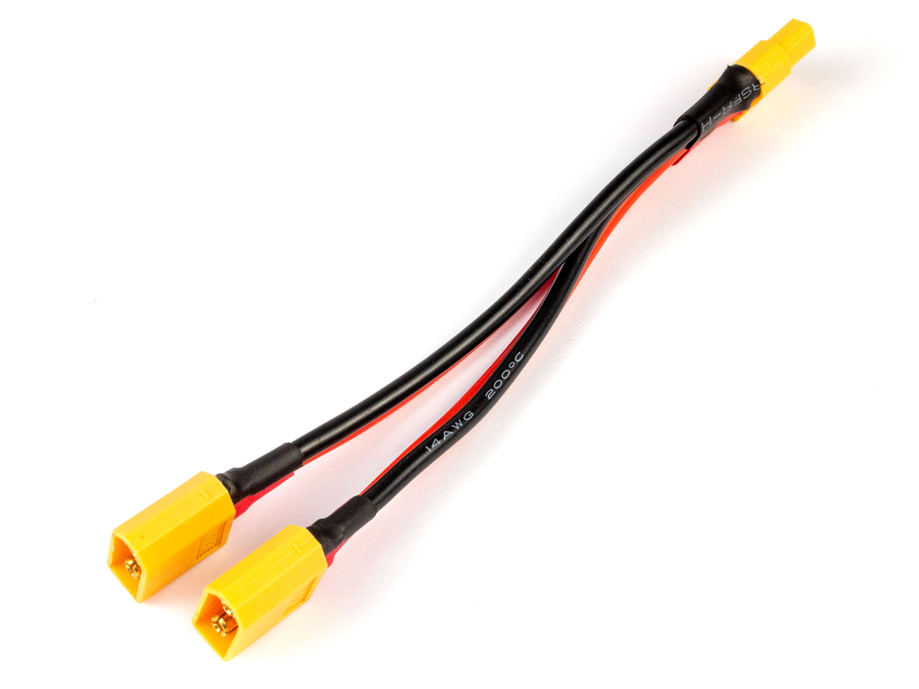 Розгалужувач XT60 (мама) з дротом 12см (світлина #1)