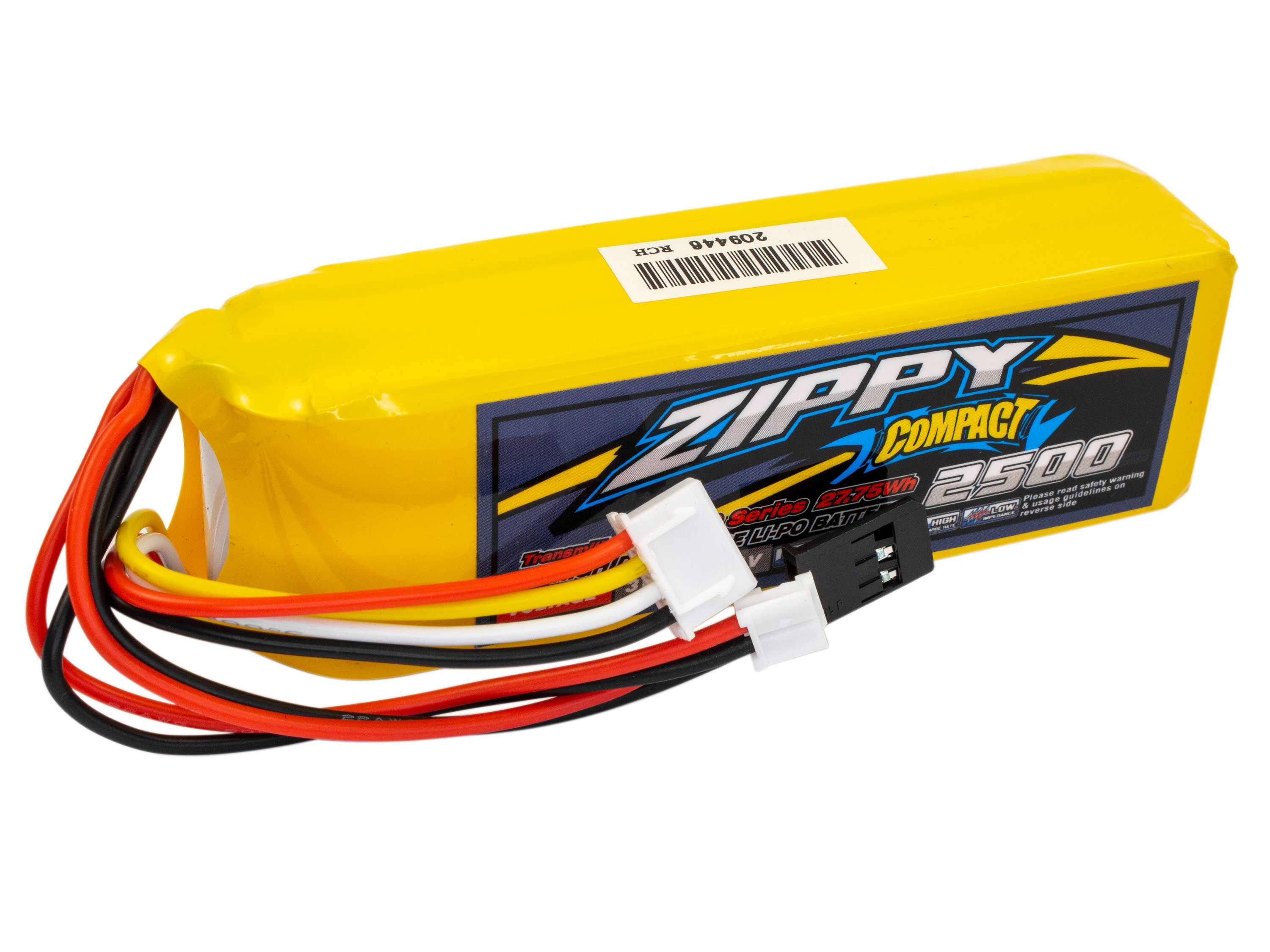 Акумулятор ZIPPY Compact 2500mAh 3S для передавачів (світлина #1)
