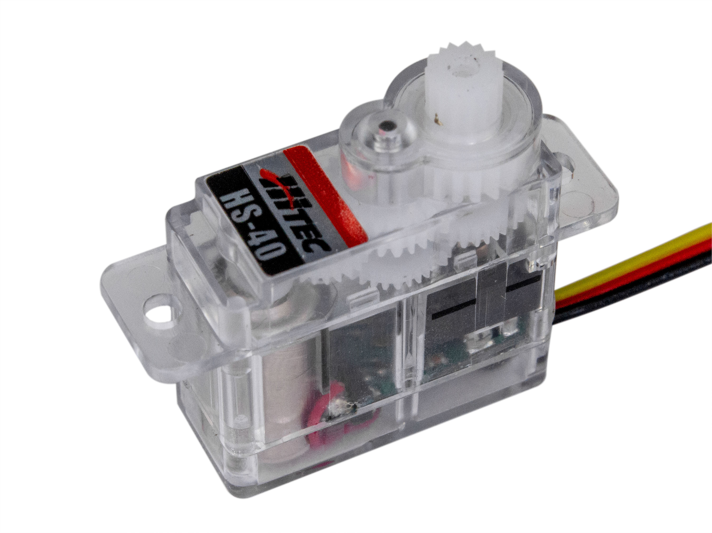 Сервомеханізм аналоговий Hitec HS-40 4.8g/0.6kg/0.12sec (4.8В) (світлина #1)