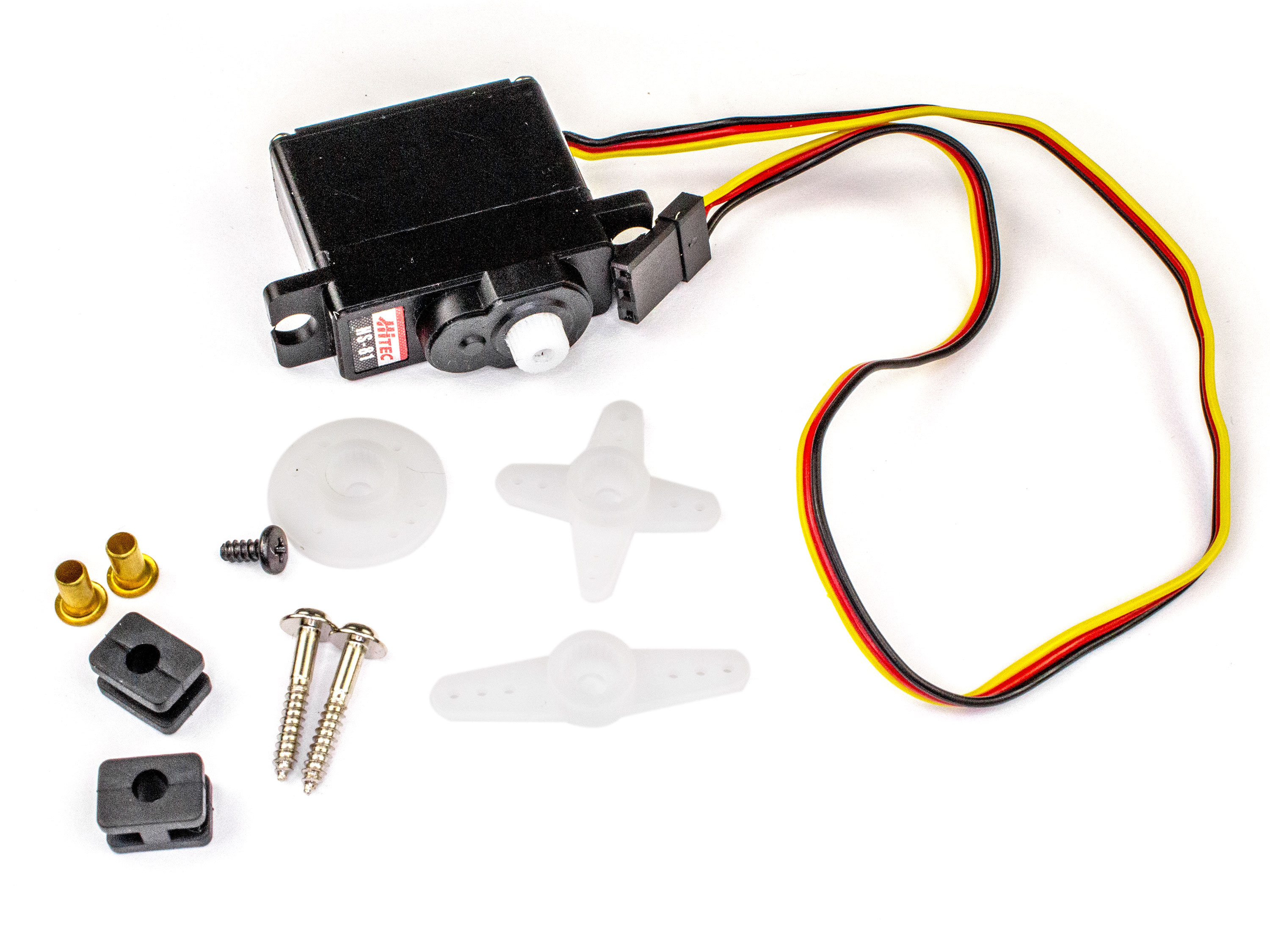 Сервомеханізм аналоговий Hitec HS-81 16.4g/2.59kg/0.11sec (4.8В) (світлина #2)