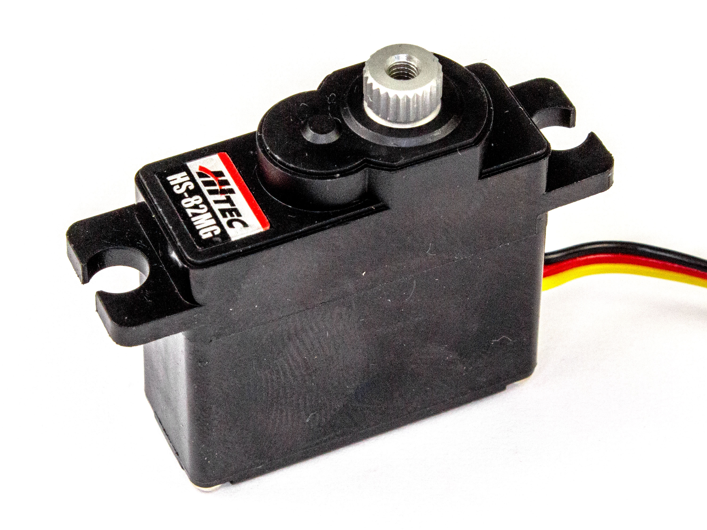 Сервомеханізм аналоговий Hitec HS-82MG 18.7g/2.81kg/0.12sec (4.8В) (світлина #1)