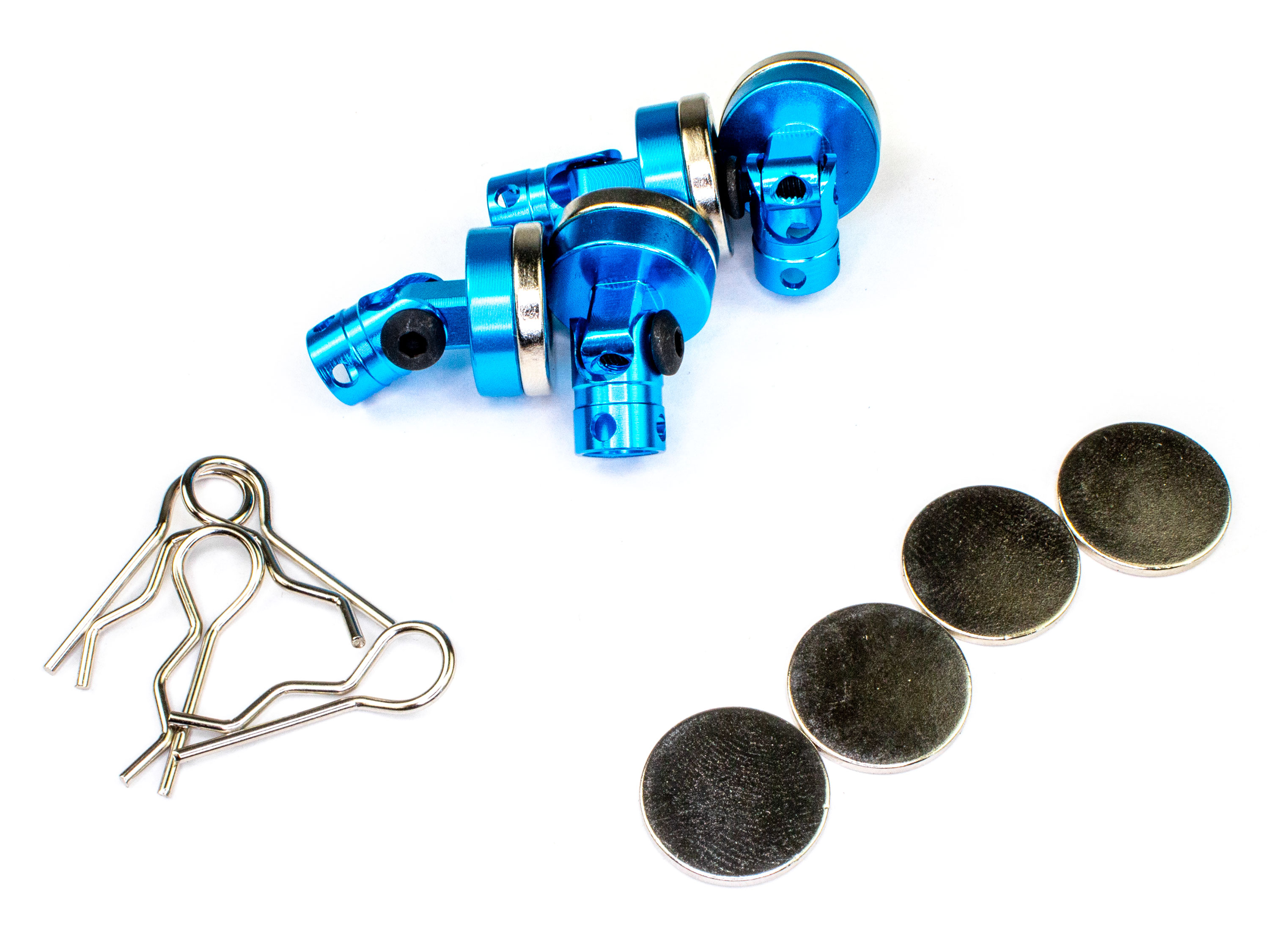 Комплект кріплення для корпусу на магніті (голубий) (світлина #3)