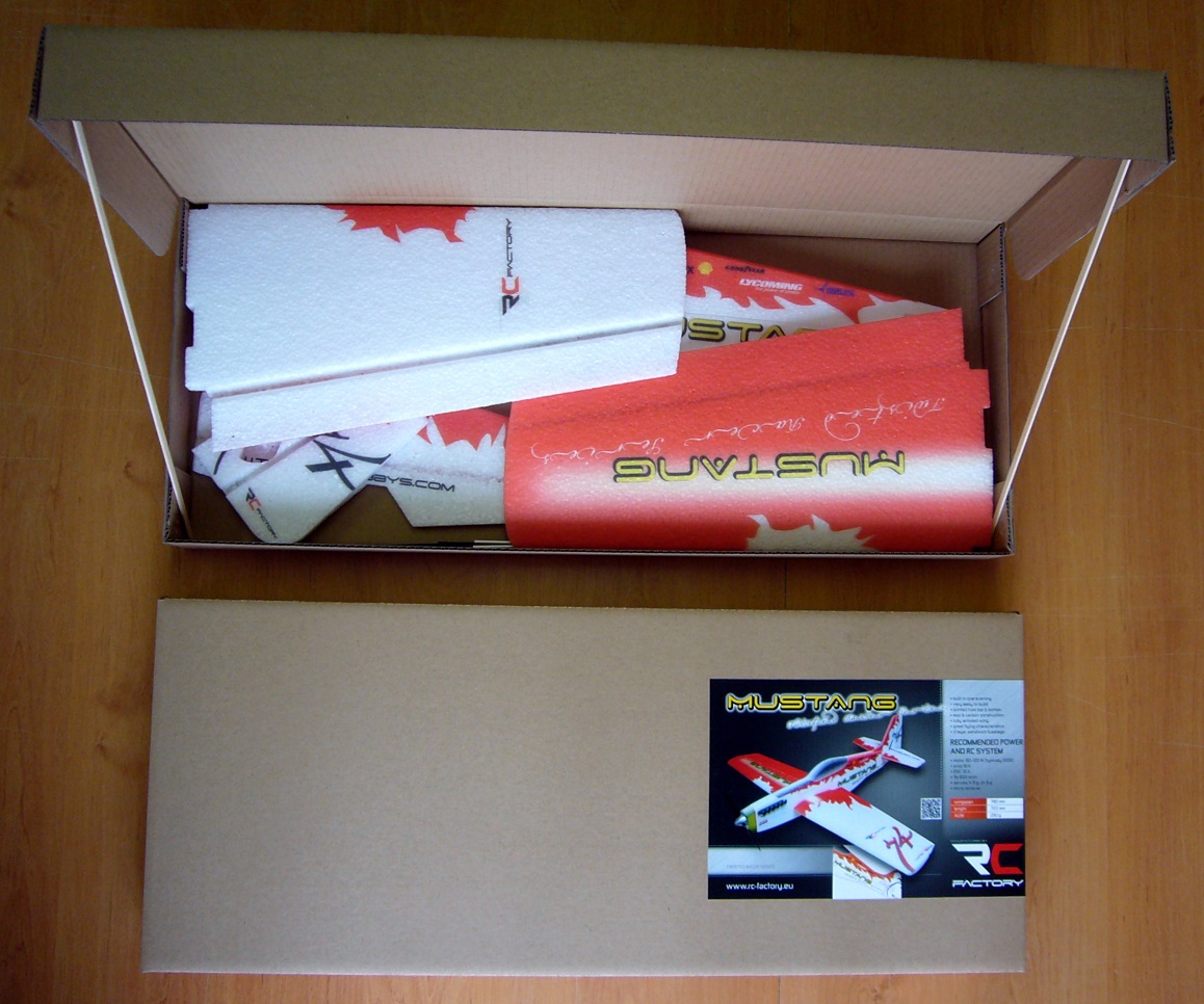 Авіамодель Mustang (Red) (світлина #4)